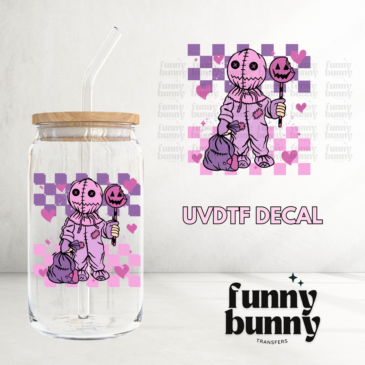 Pink Sackboy - UVDTF Decal