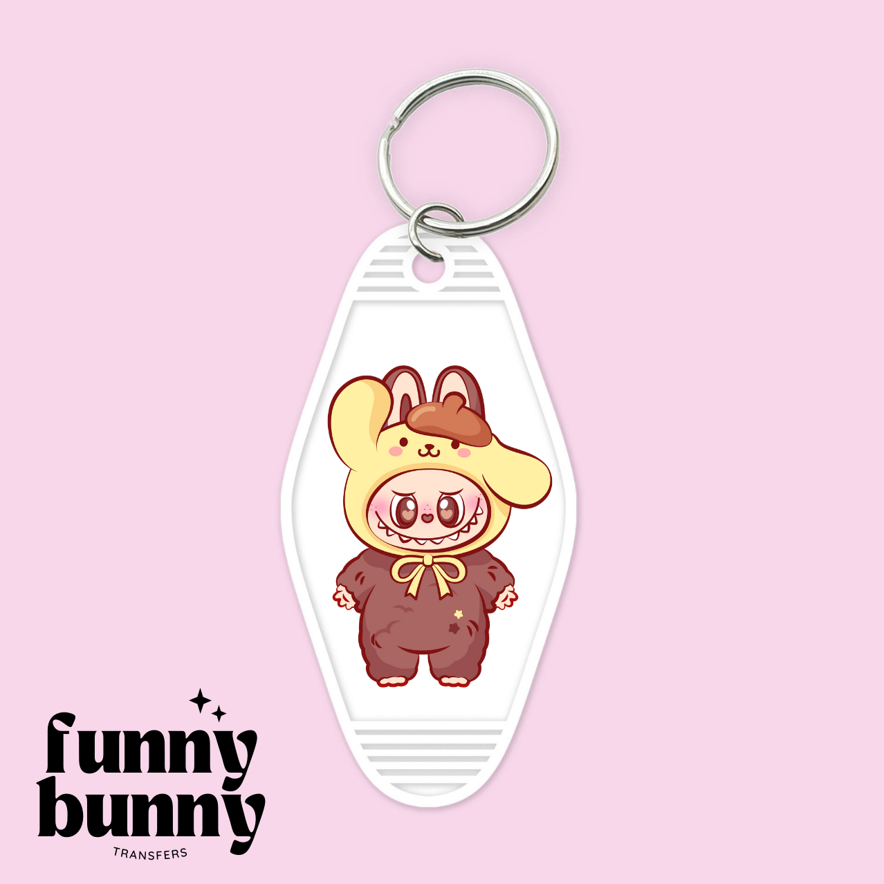 Pom Labu - Motel Keychain