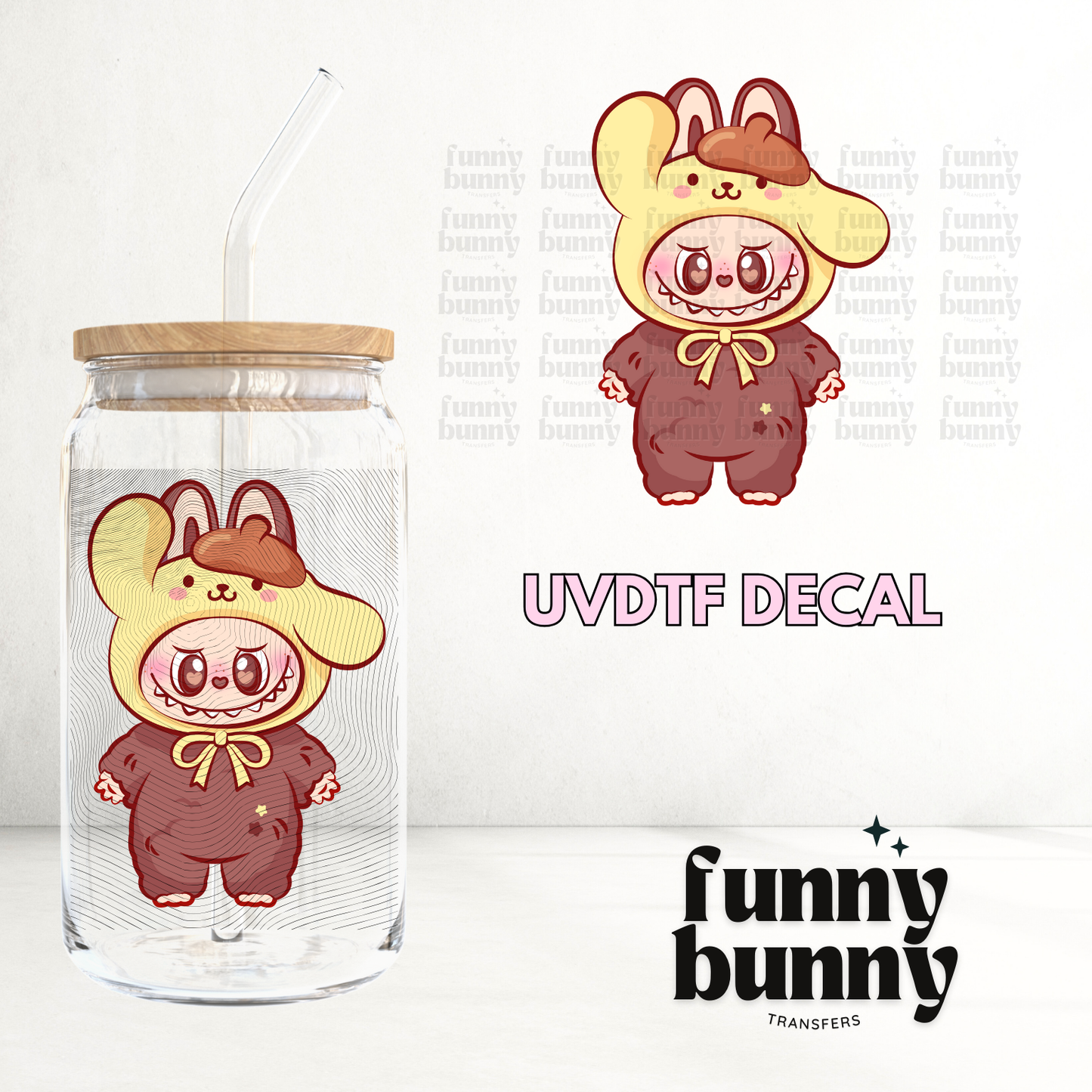Pom Labu - UVDTF Decal