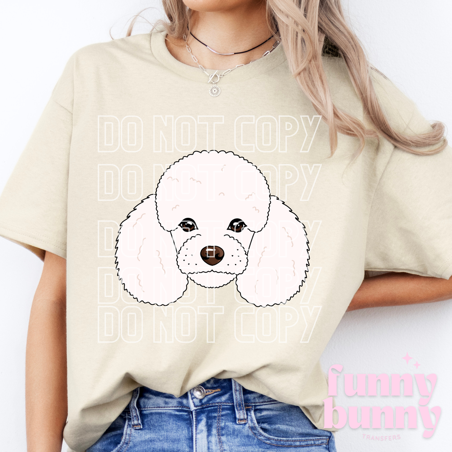 Poodle Dog - DTF Transfer