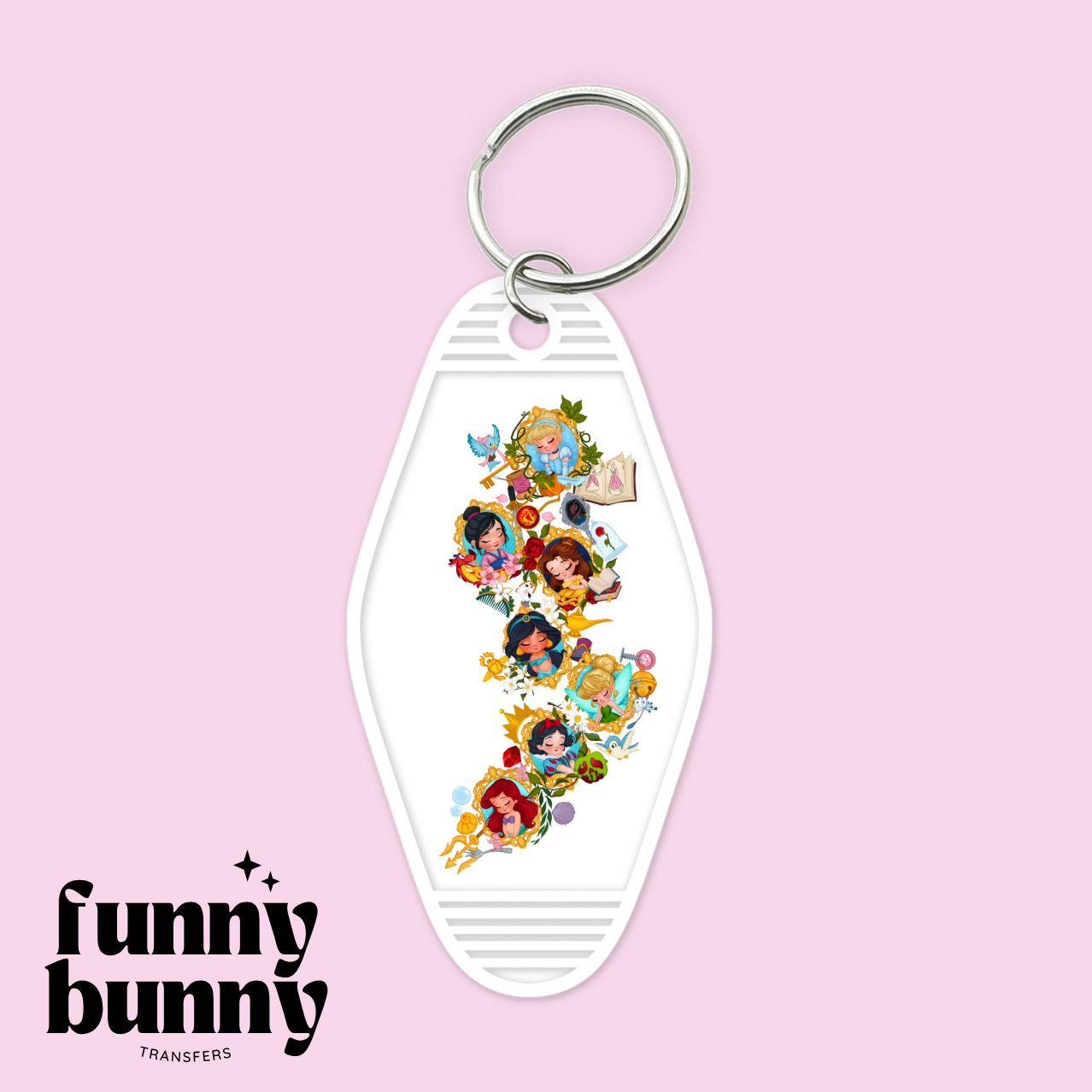 Princess Map - Motel Keychain