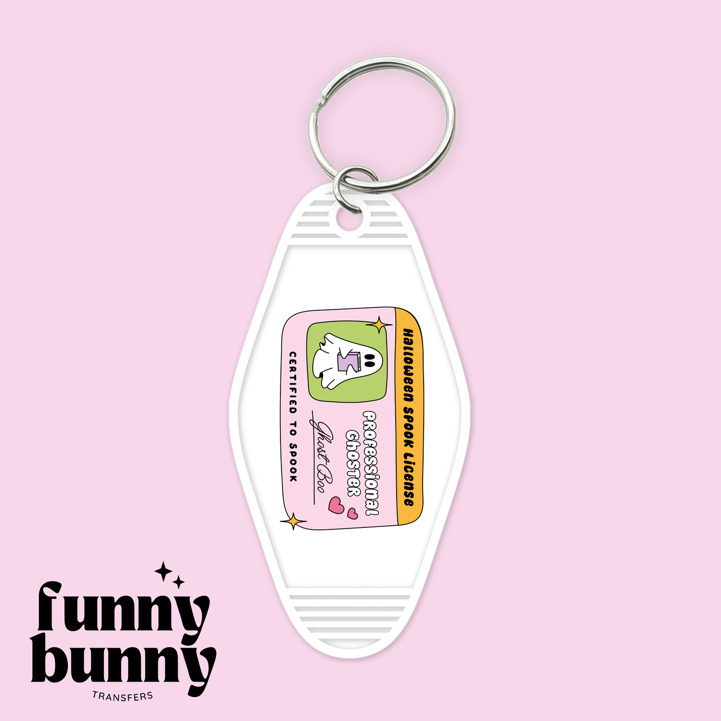 Professional Ghoster - Motel Keychain