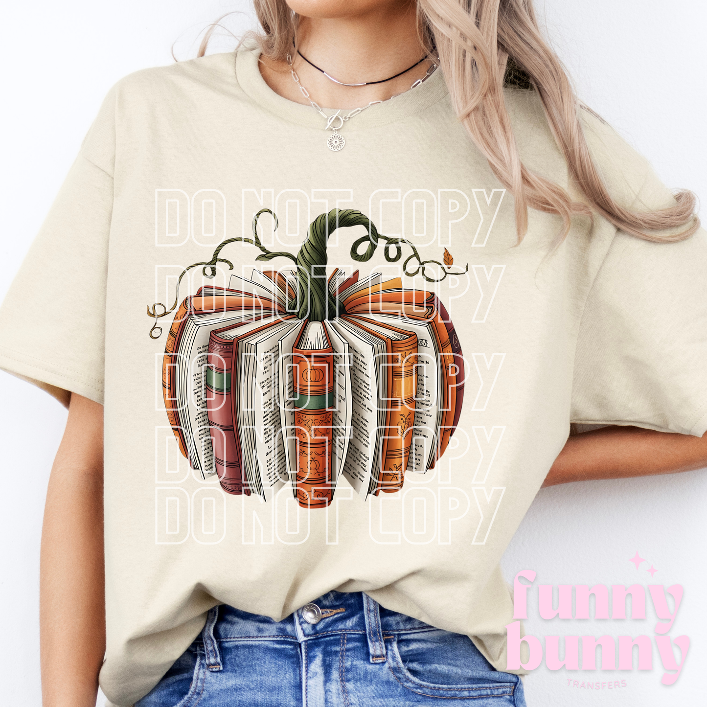 Pumpkin Book - DTF Transfer