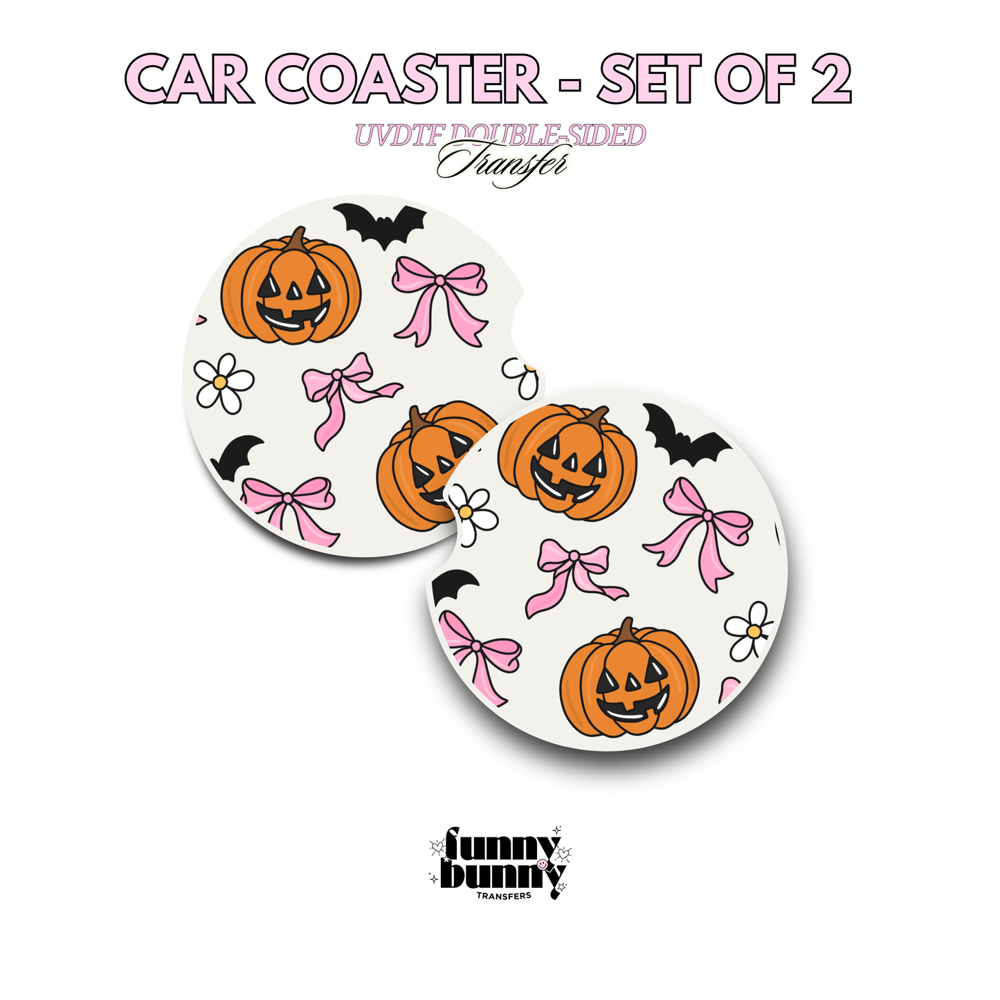 Pumpkin Cuties - UVDTF Coaster
