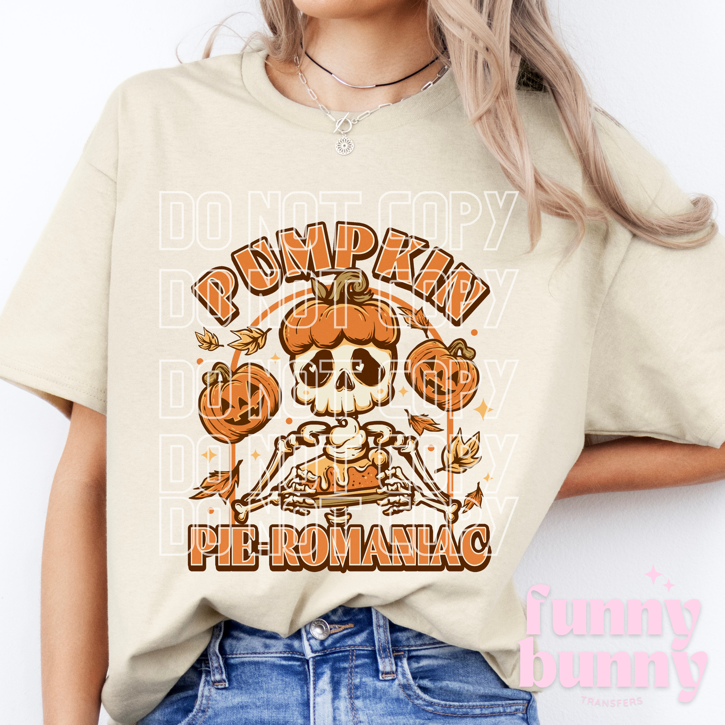 Pumpkin Pie Romance - DTF Transfer
