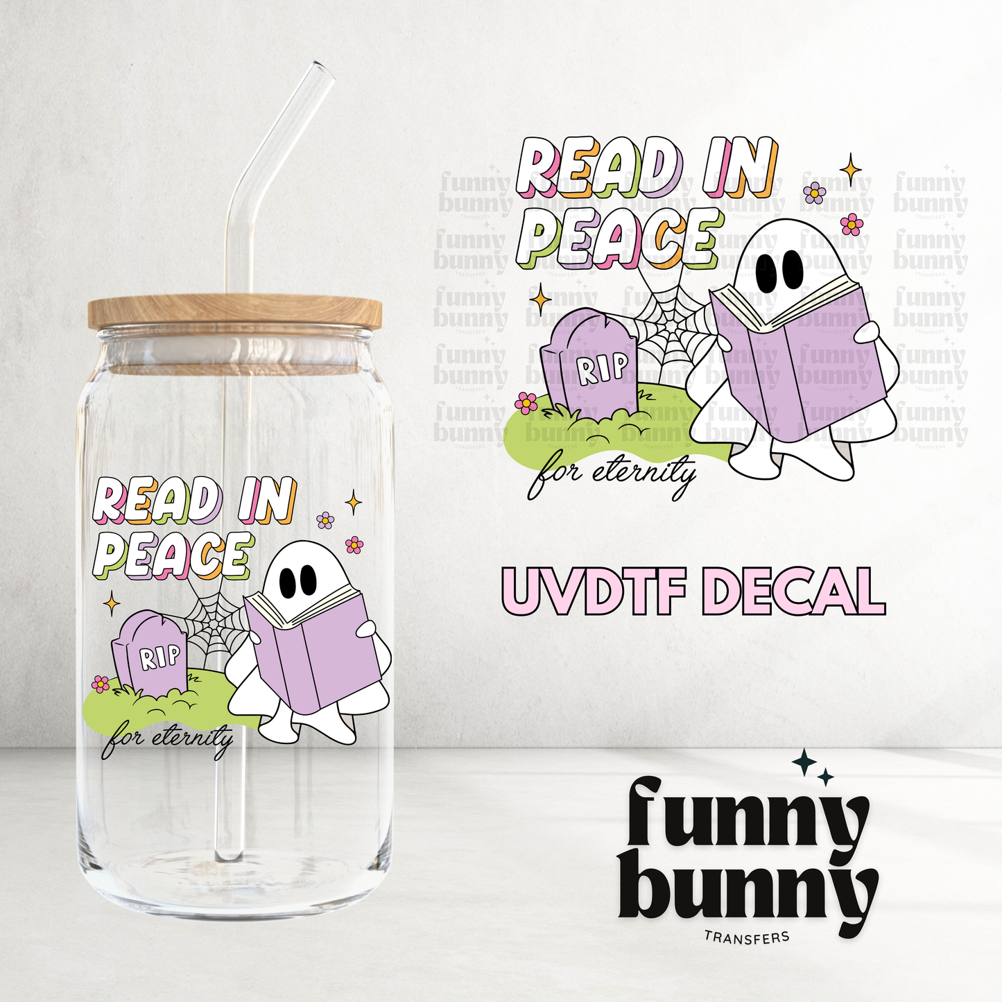 RIP For Eternity - UVDTF Decal