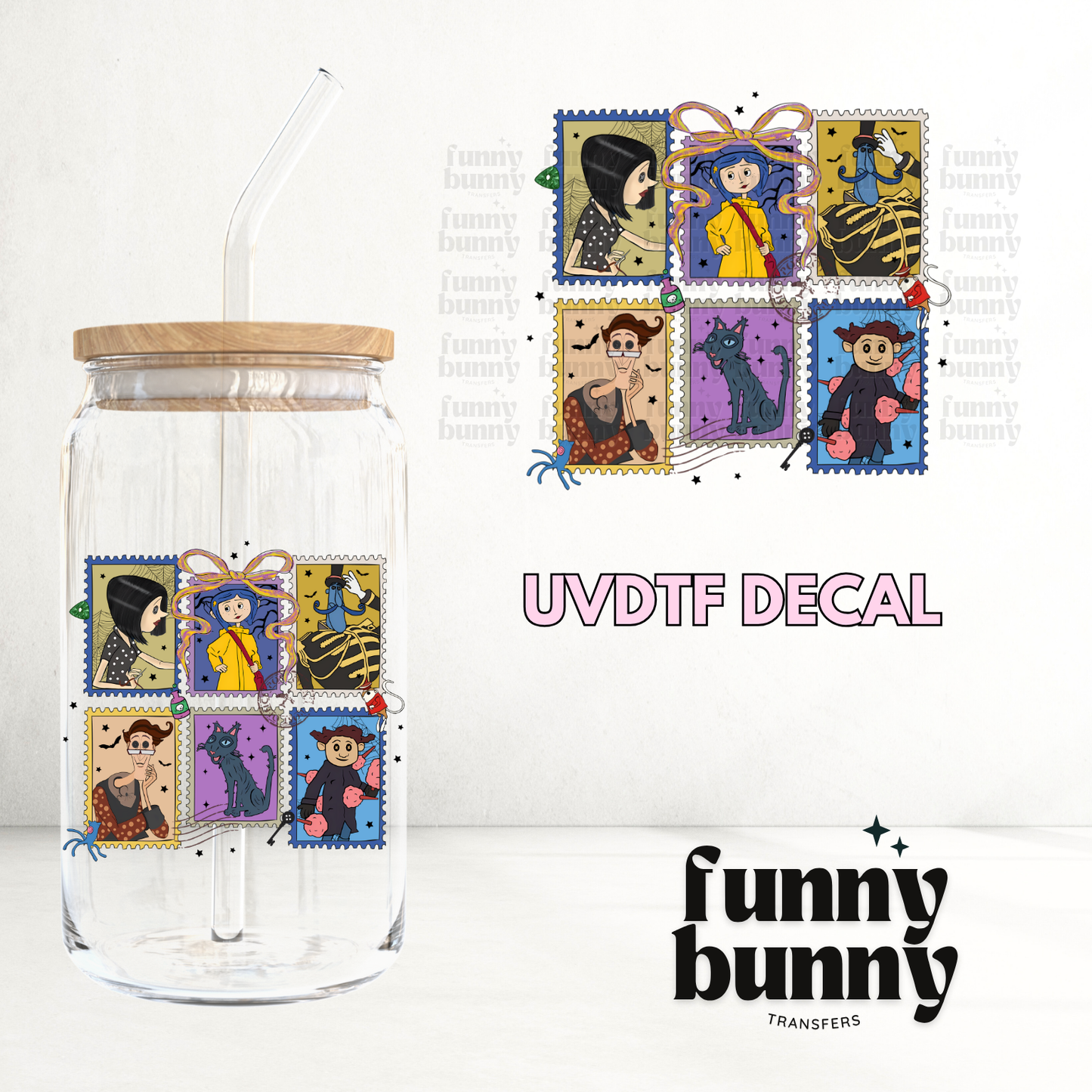 Rag Doll Frames - UVDTF Decal