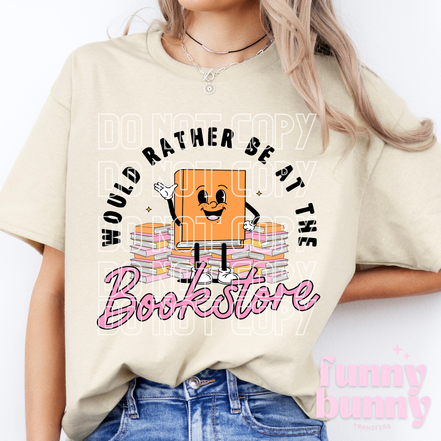 Rather Bookstore - DTF Transfer