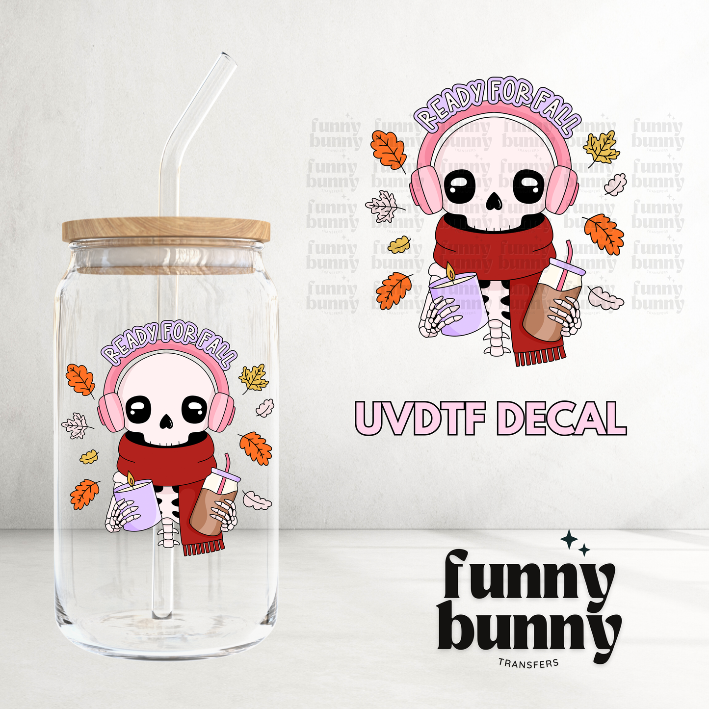Ready For Fall - UVDTF Decal