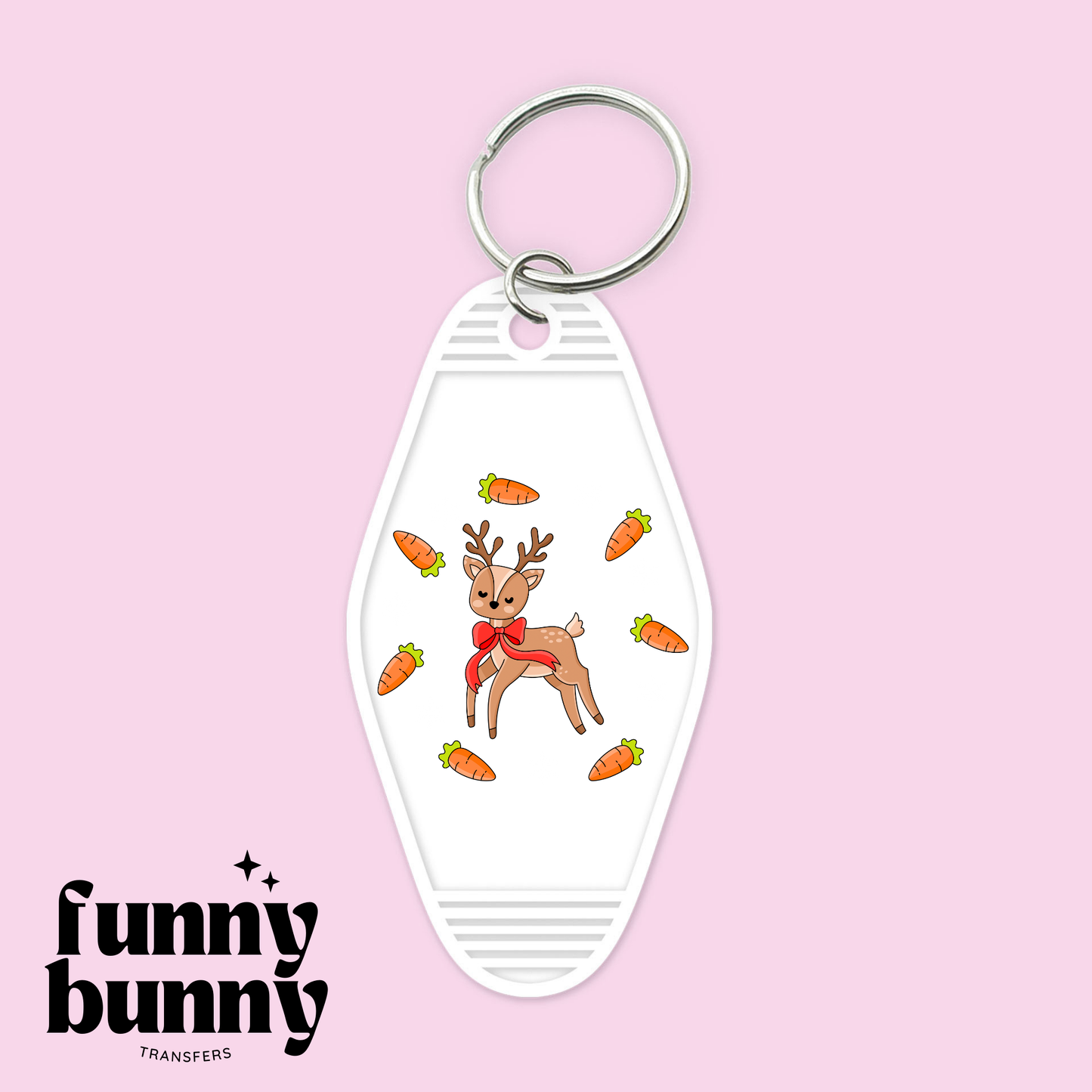 Cute Reindeer - Motel Keychain