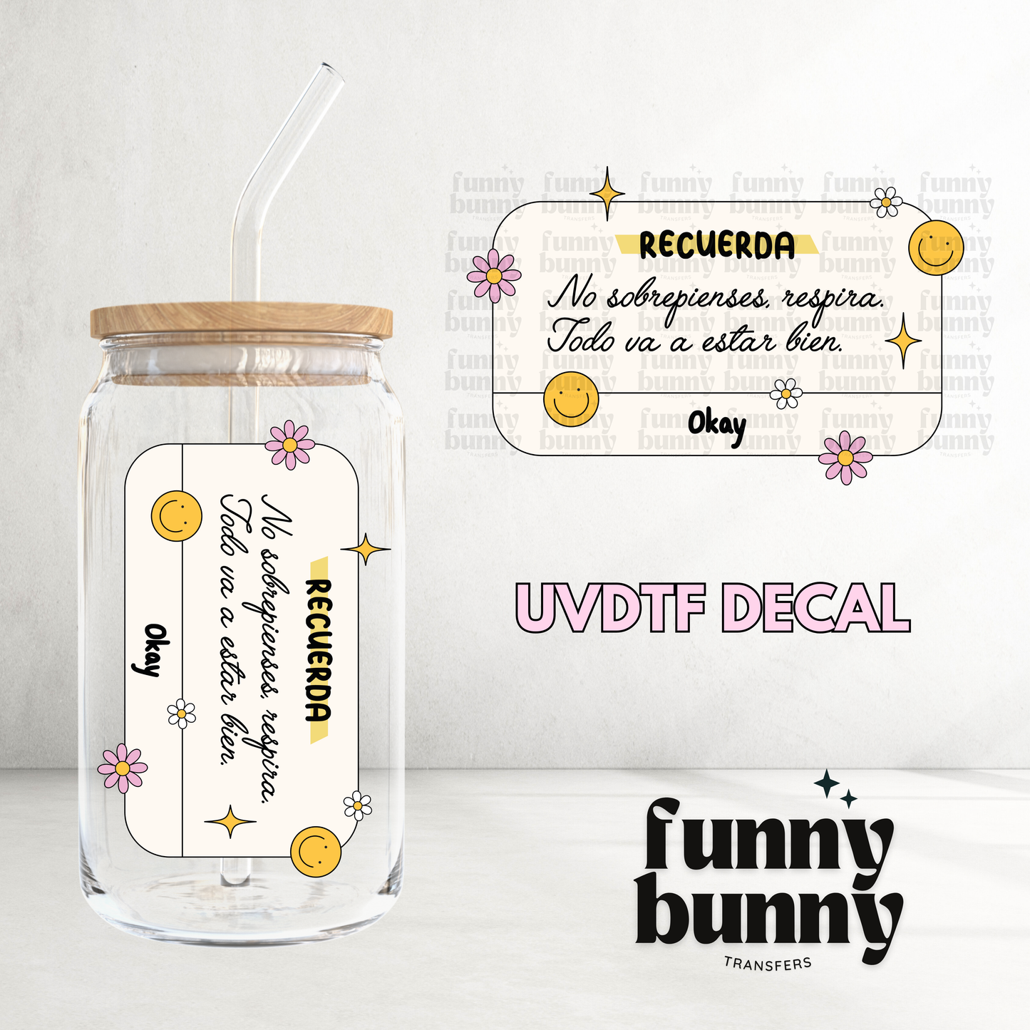 Respira - UVDTF Decal