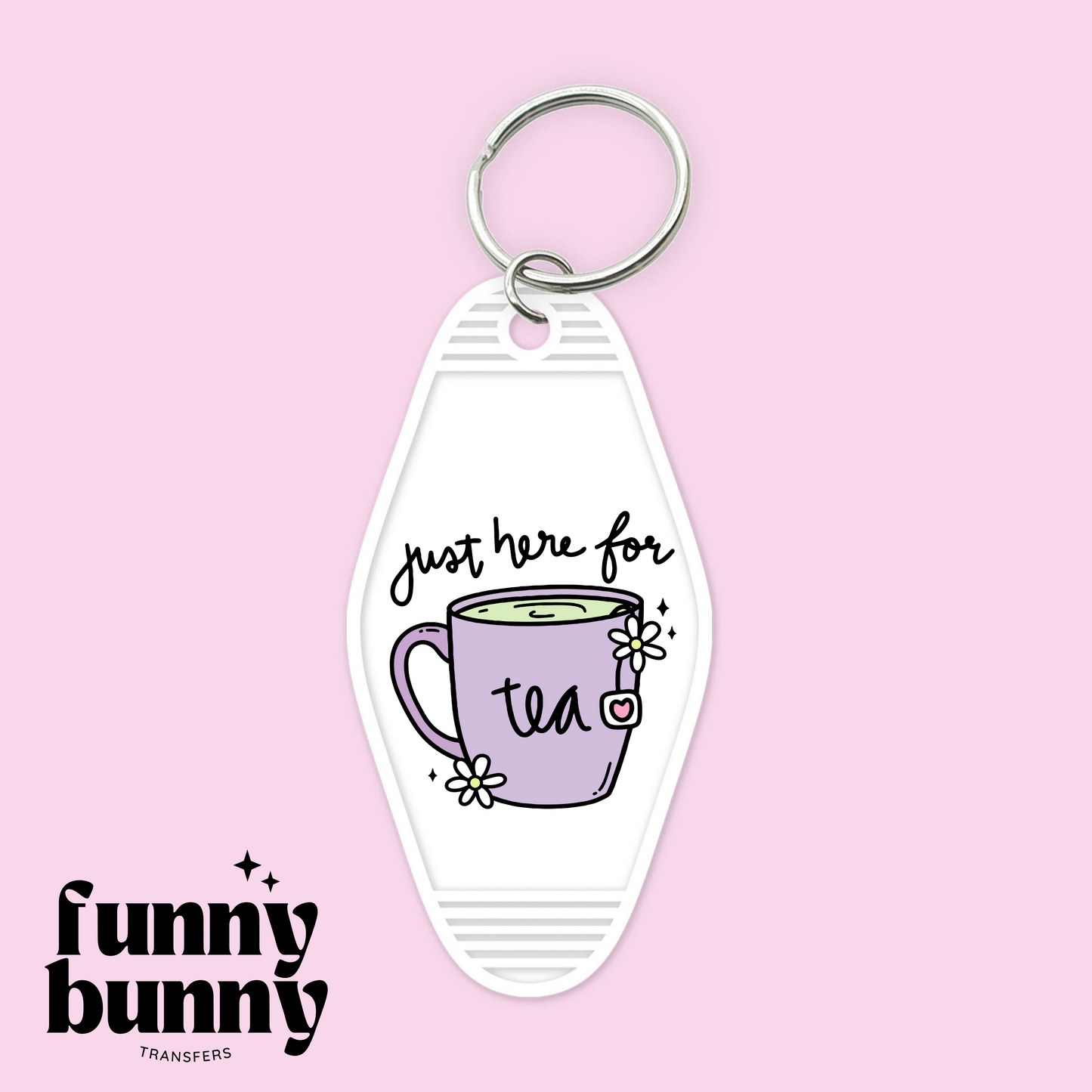 Retro Tea - Motel Keychain