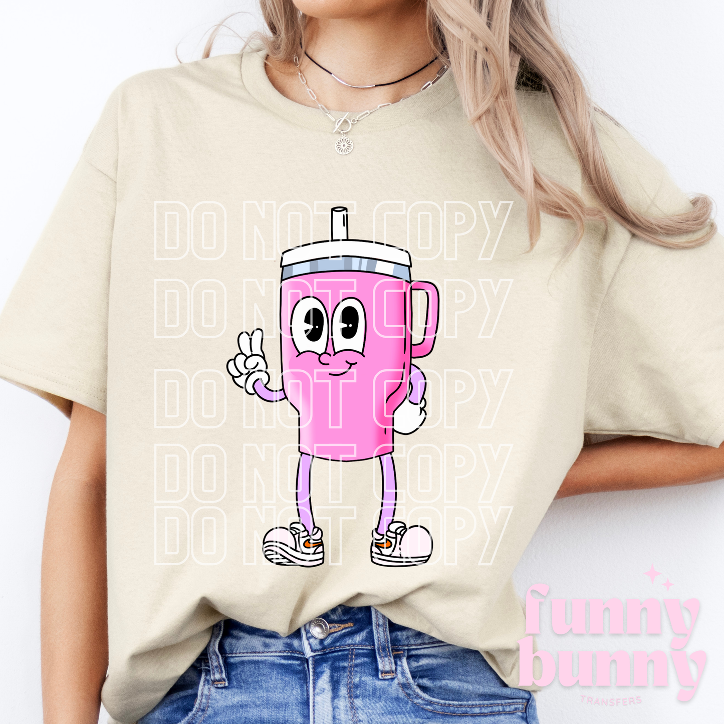 Retro Tumbler - DTF Transfer