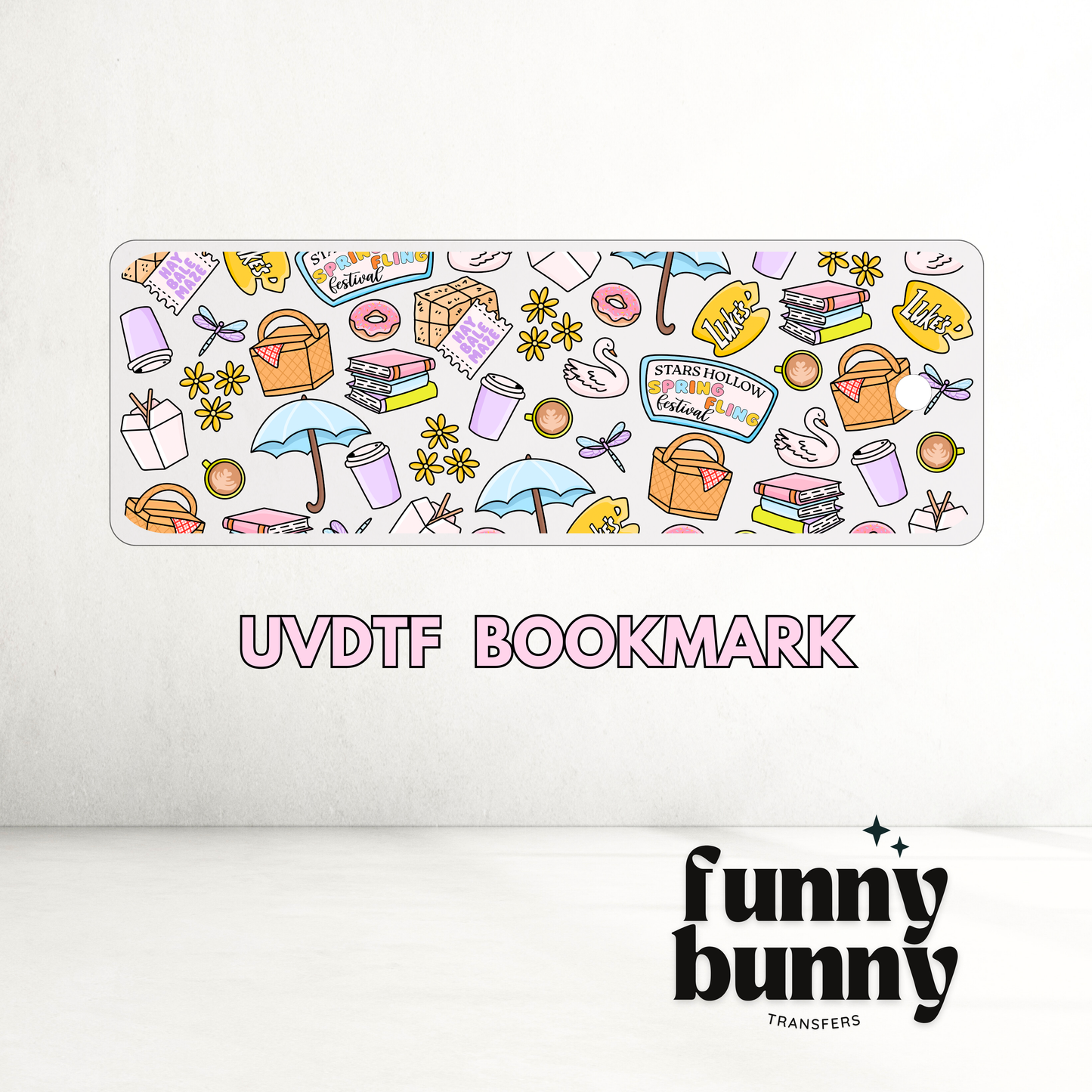 Rewatch Festival - UVDTF Bookmark Decal