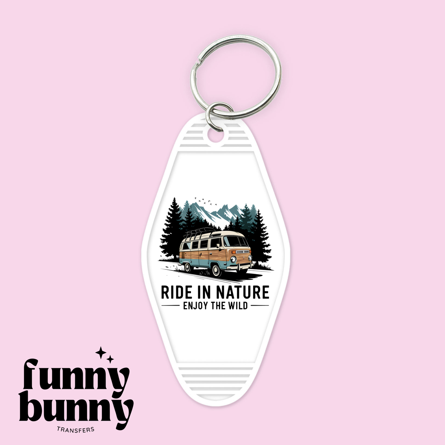 Ride In Nature - Motel Keychain