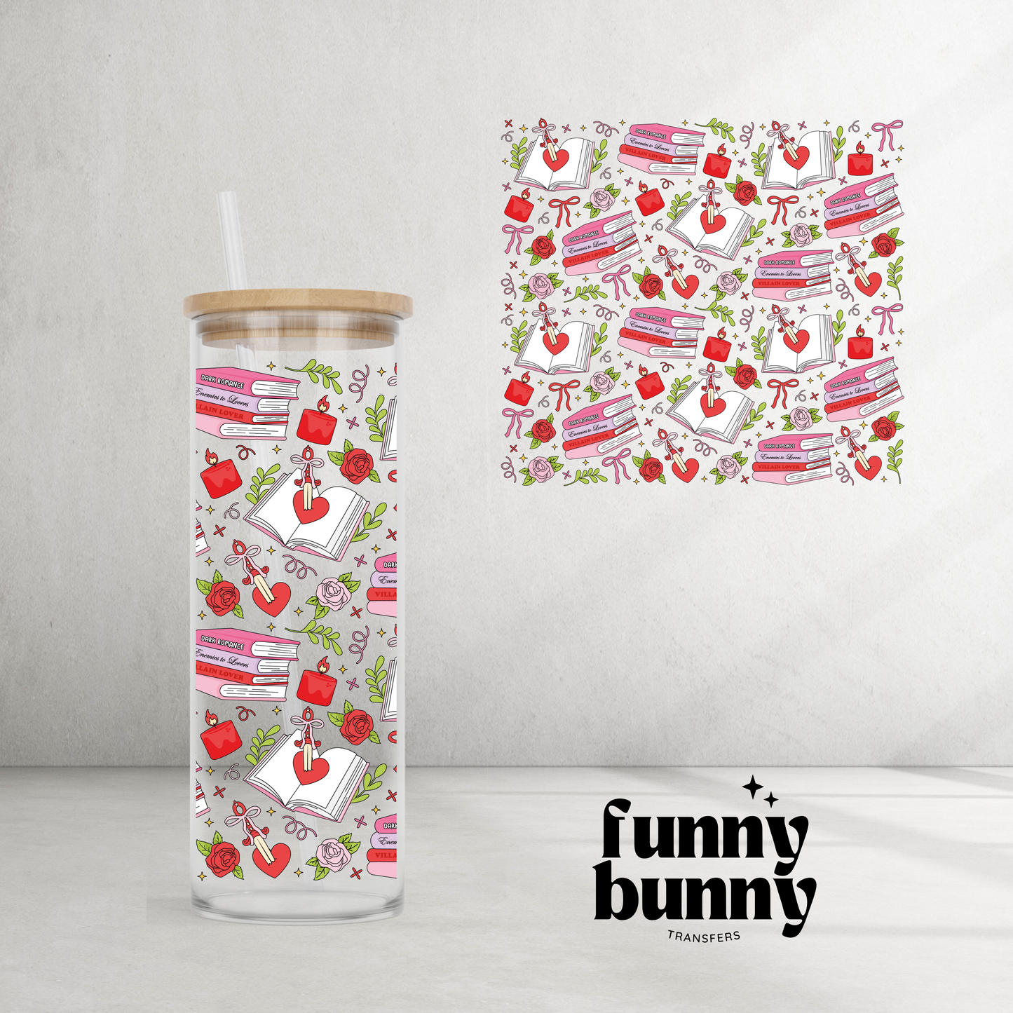 Romantasy Girly - 25oz UVDTF Cup Wrap