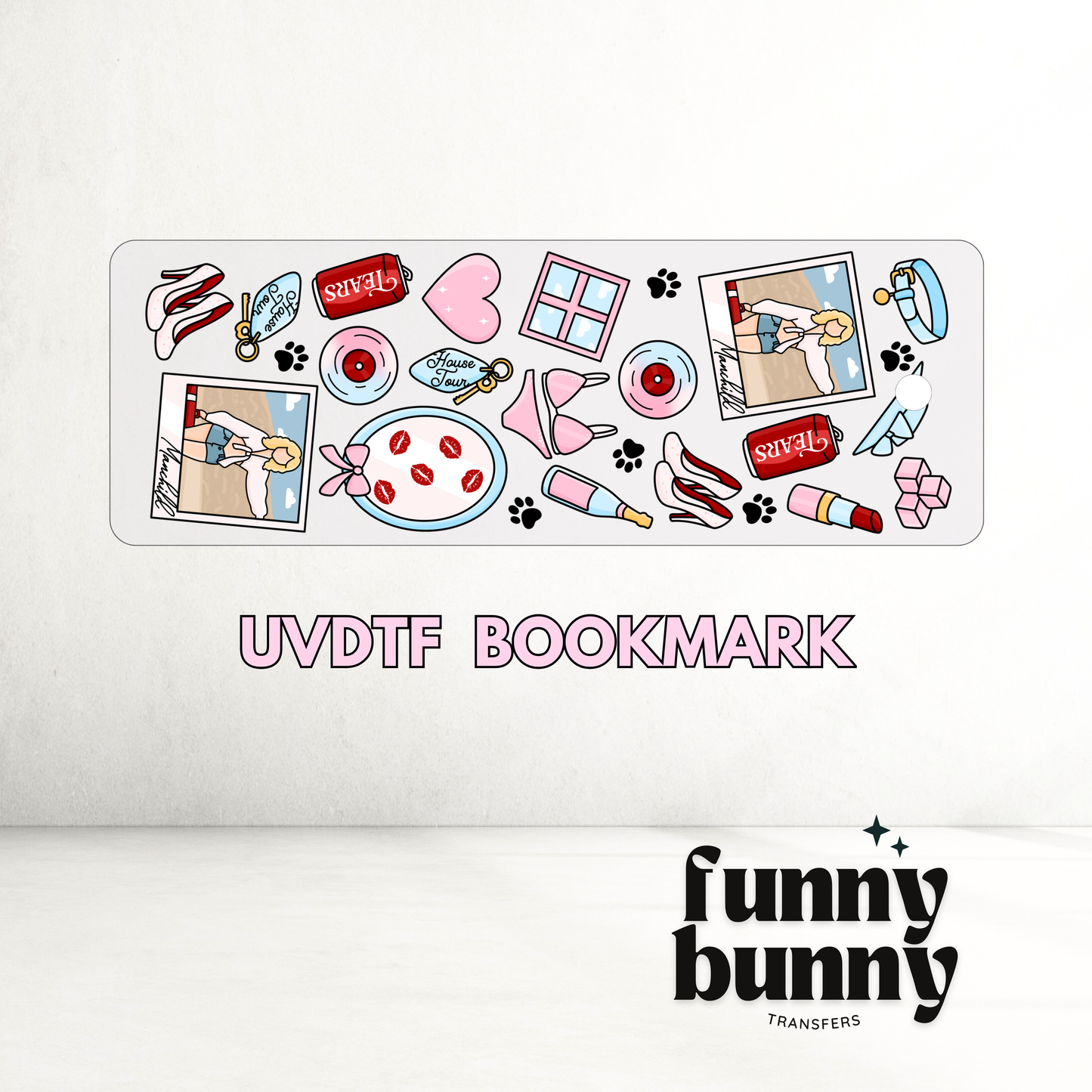 SC Tears - UVDTF Bookmark Decal