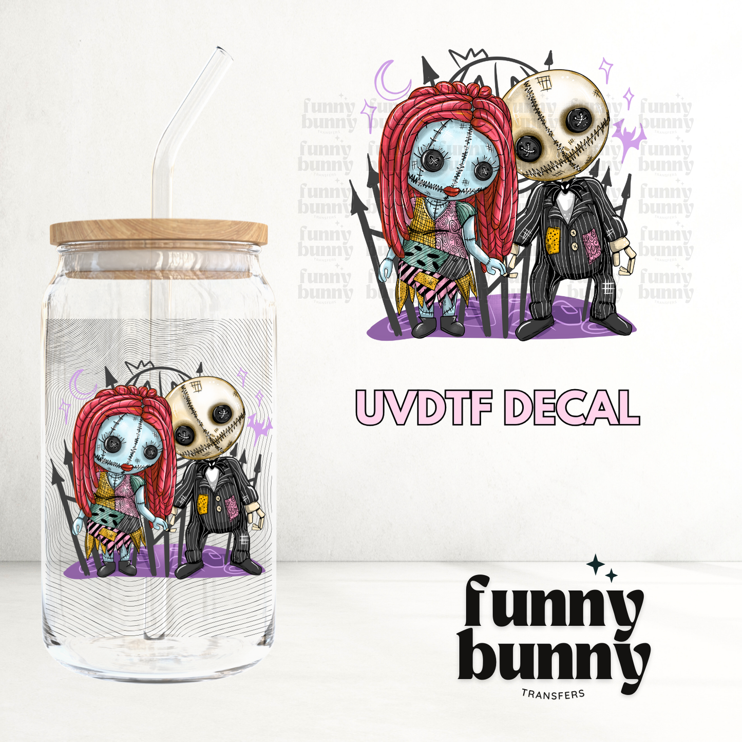 SJ Lover Rag Dolls - UVDTF Decal