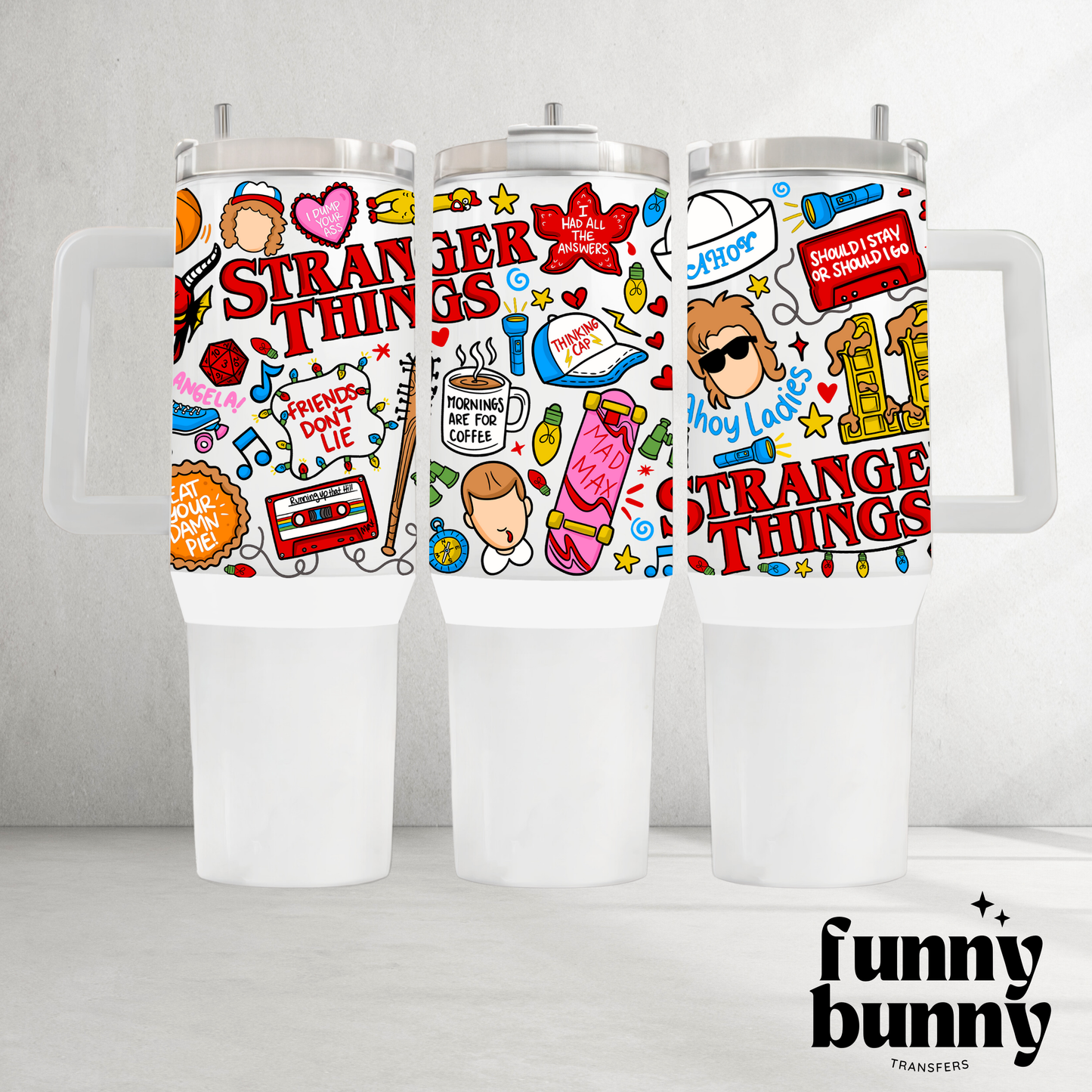 ST Doodles - 40oz UVDTF Tumbler Wrap