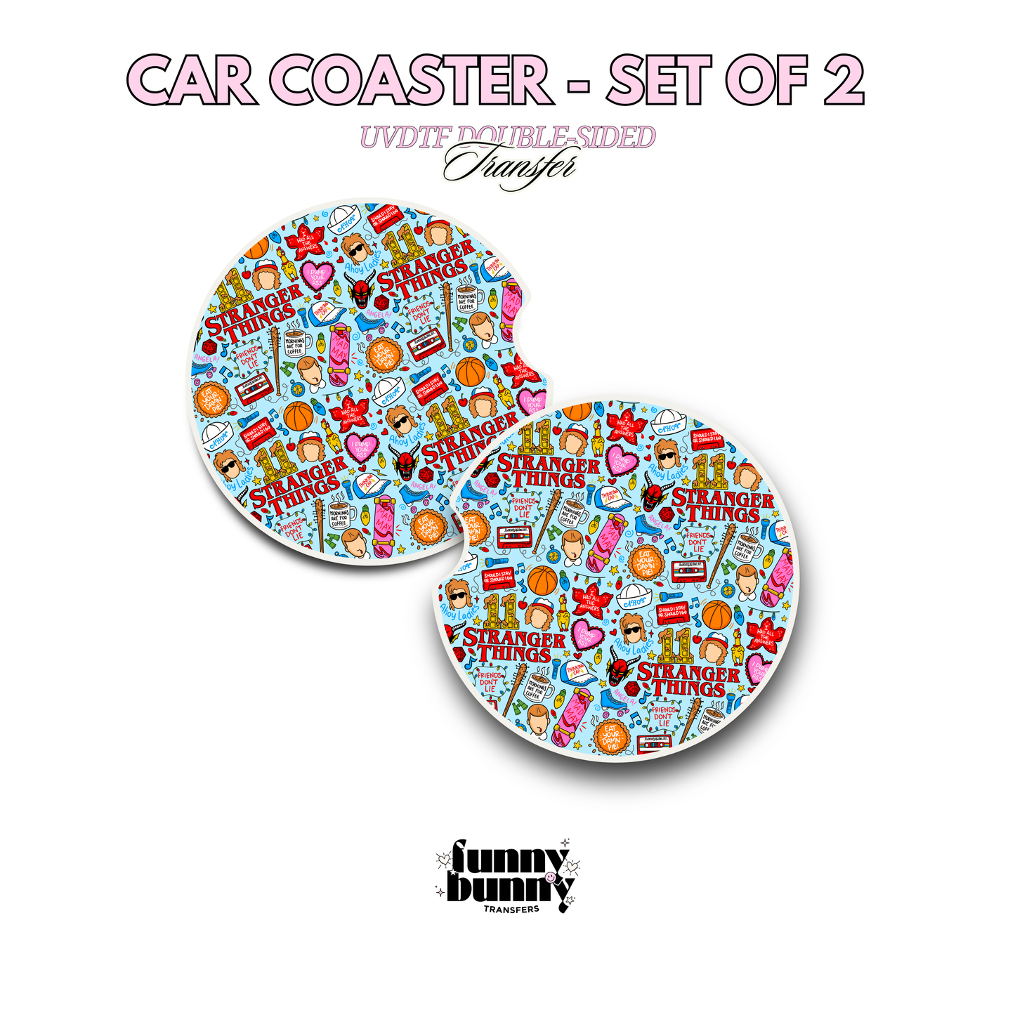 ST Doodles - UVDTF Coaster