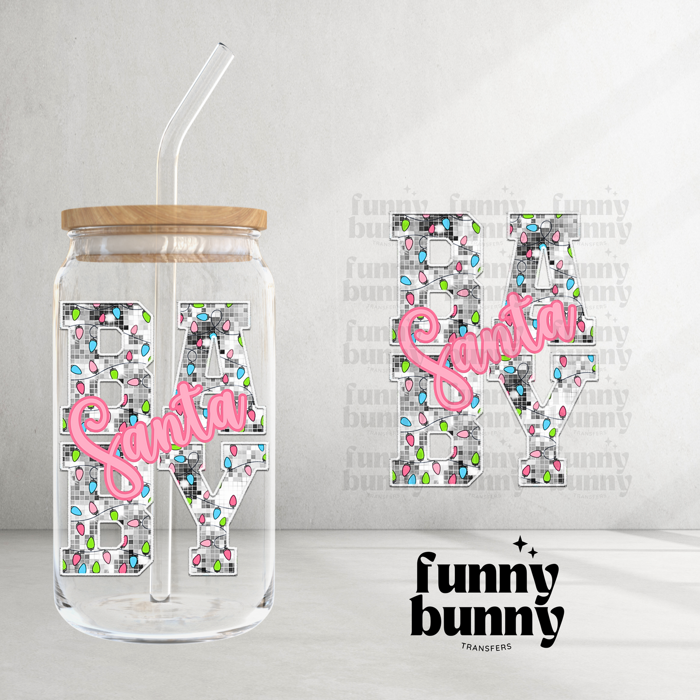 Santa Baby - UVDTF Decal