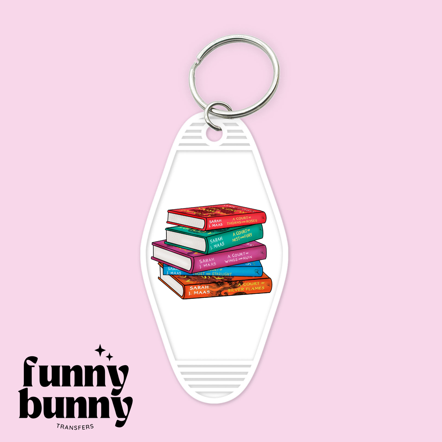 Sarah's Book Club - Motel Keychain