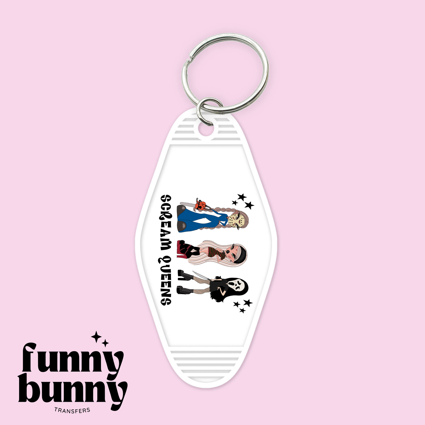Scream Ghouls - Motel Keychain