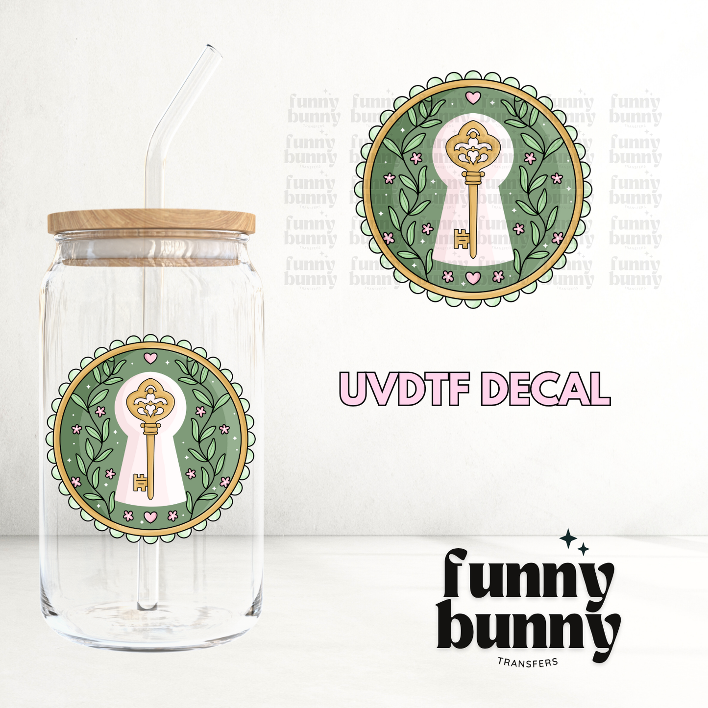 Secret Garden I - UVDTF Decal