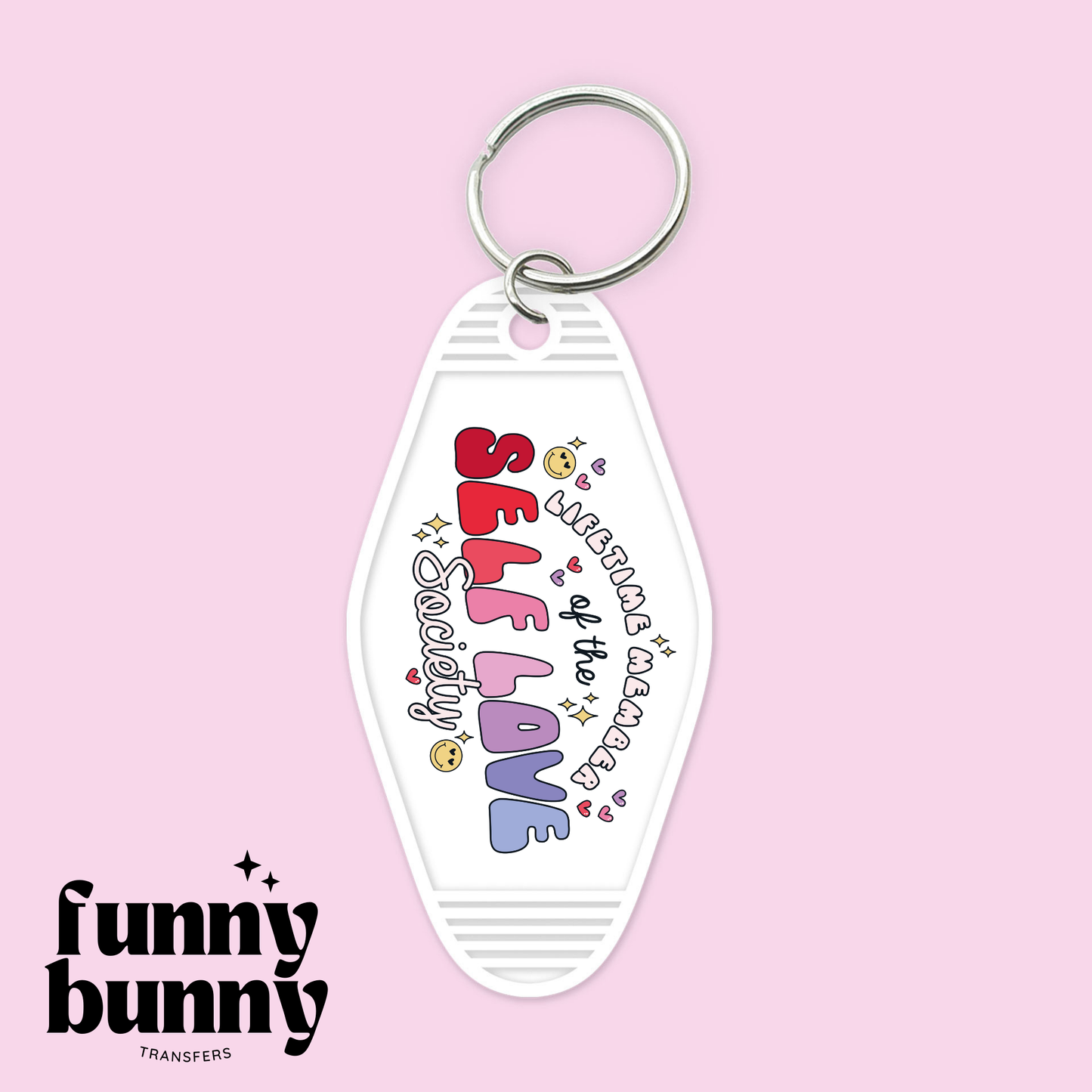 Self Love Society - Motel Keychain