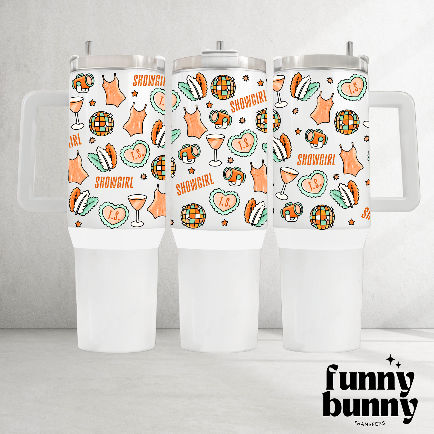Showgirl - 40oz UVDTF Tumbler Wrap