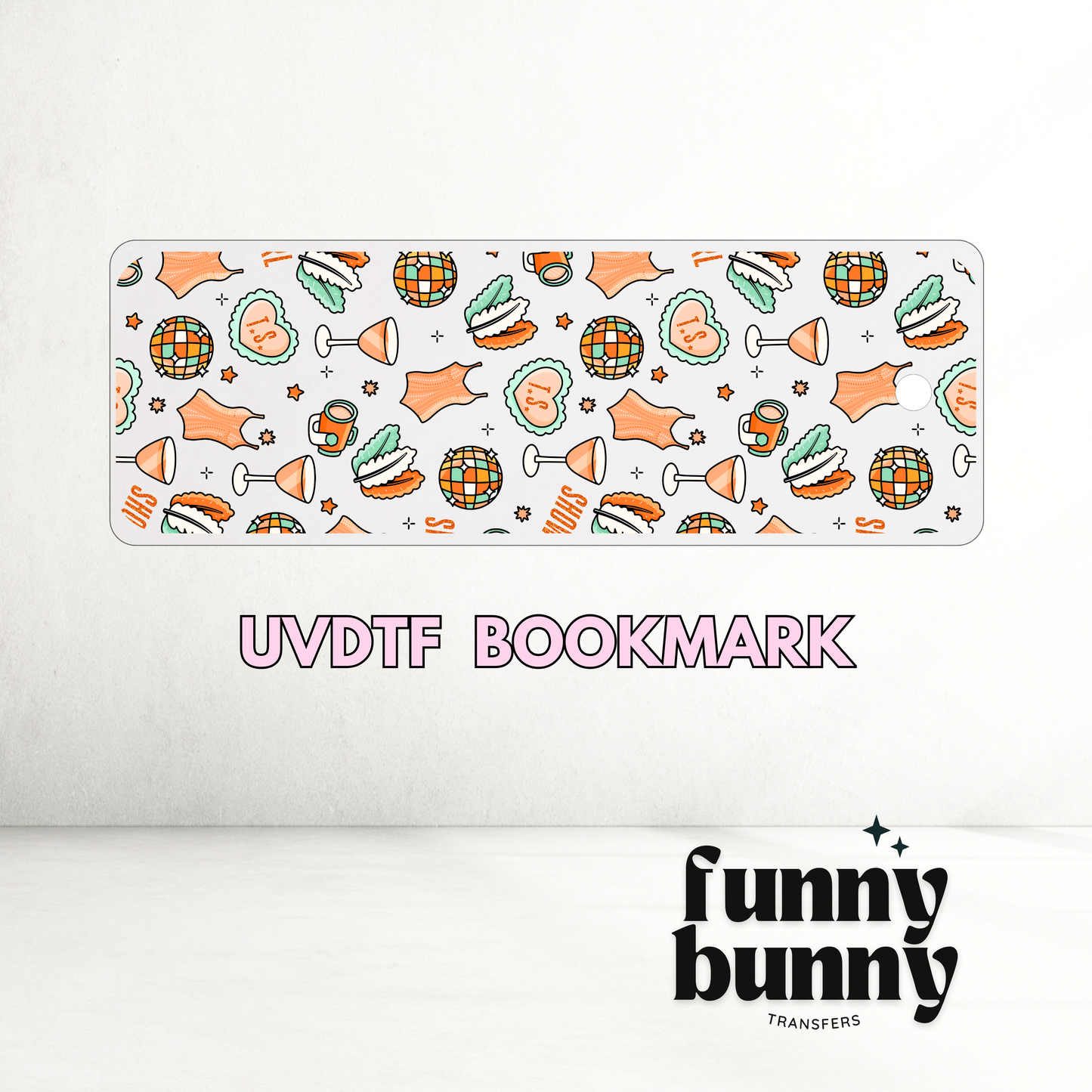 Showgirl - UVDTF Bookmark Decal