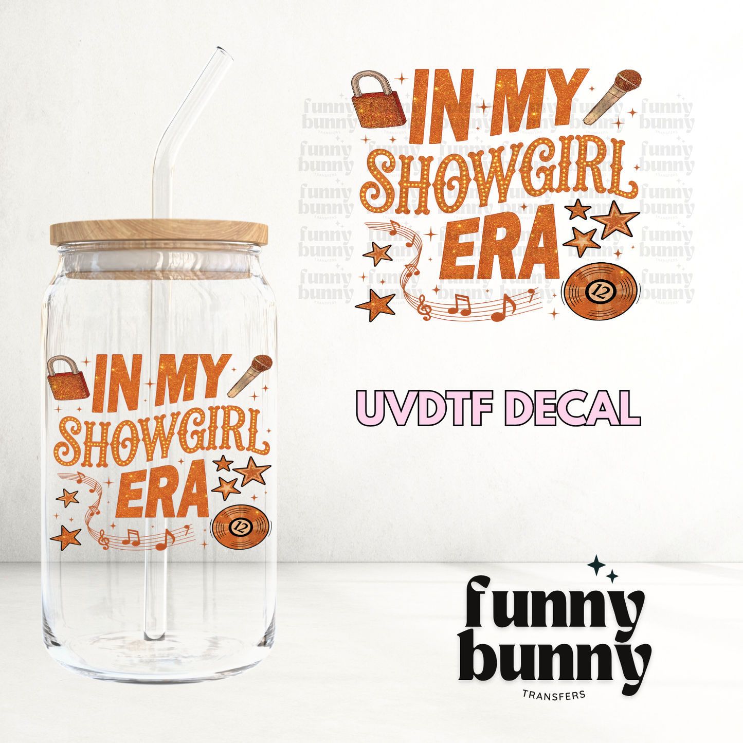 Showgirl Era II - UVDTF Decal