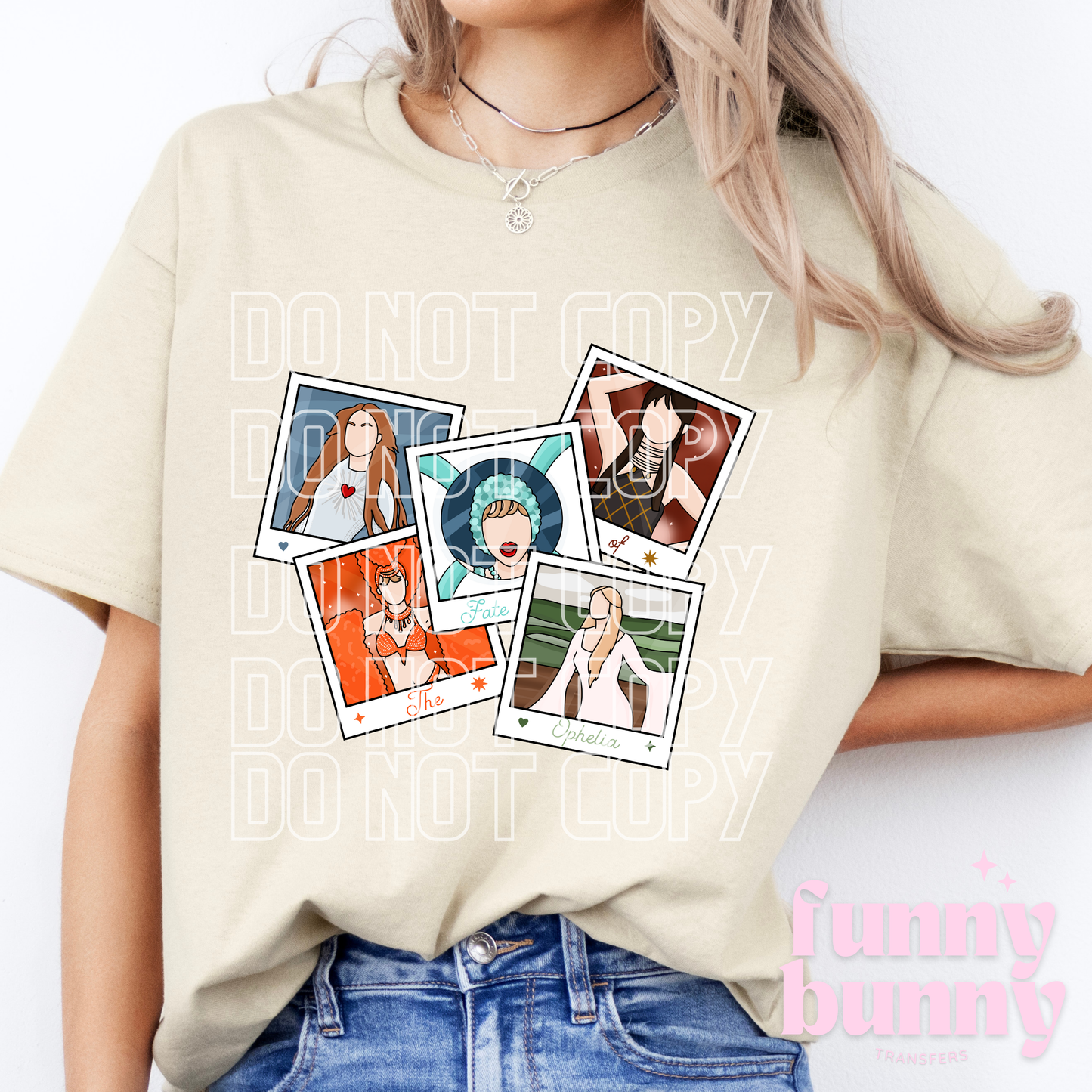 Showgirl Polaroids - DTF Transfer