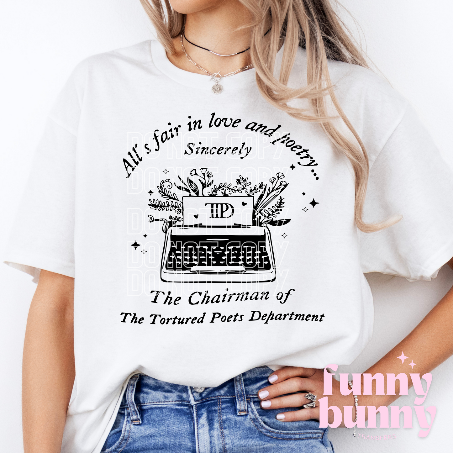 Sincerely Black - DTF Transfer