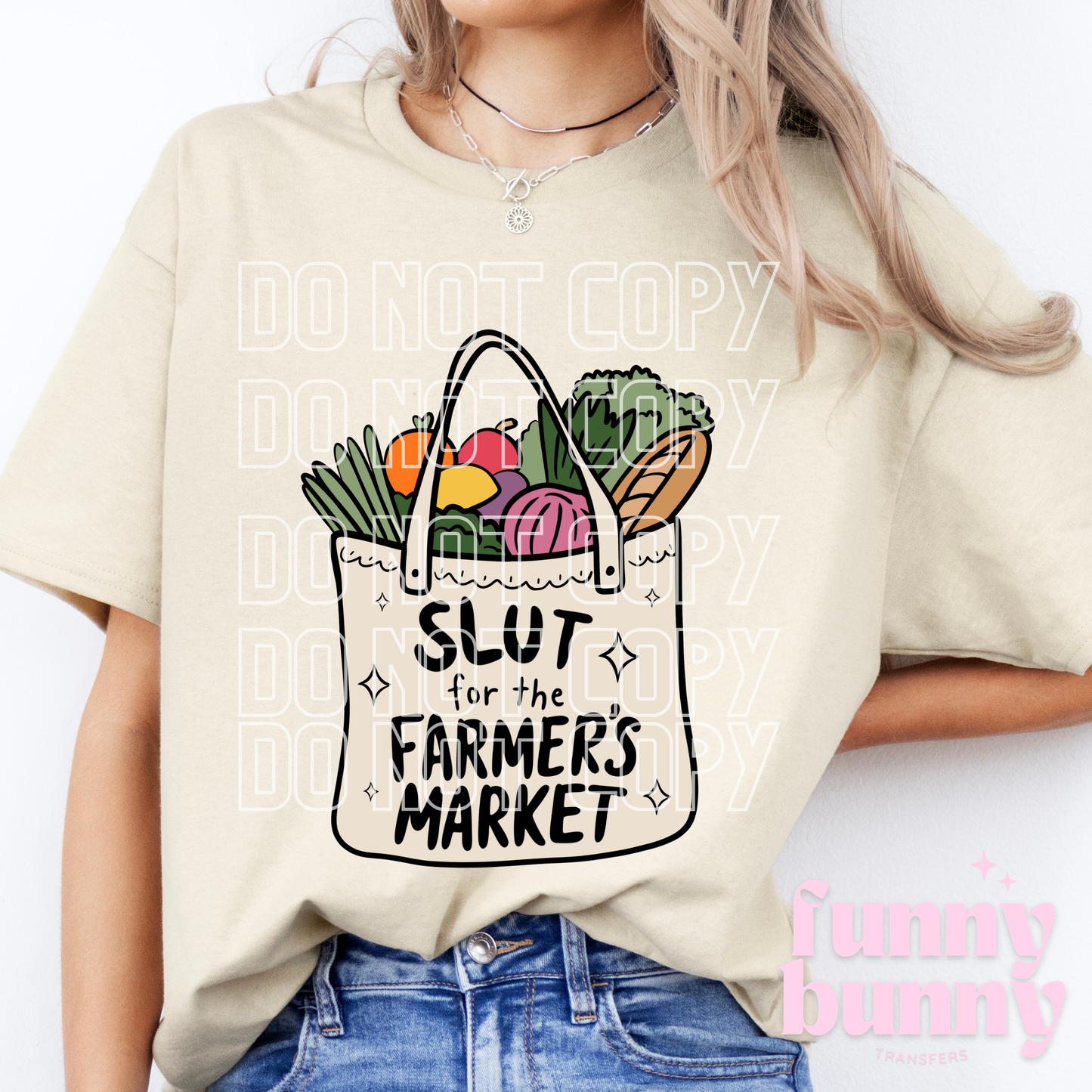 Slut For The Farmer's Market - DTF Transfer