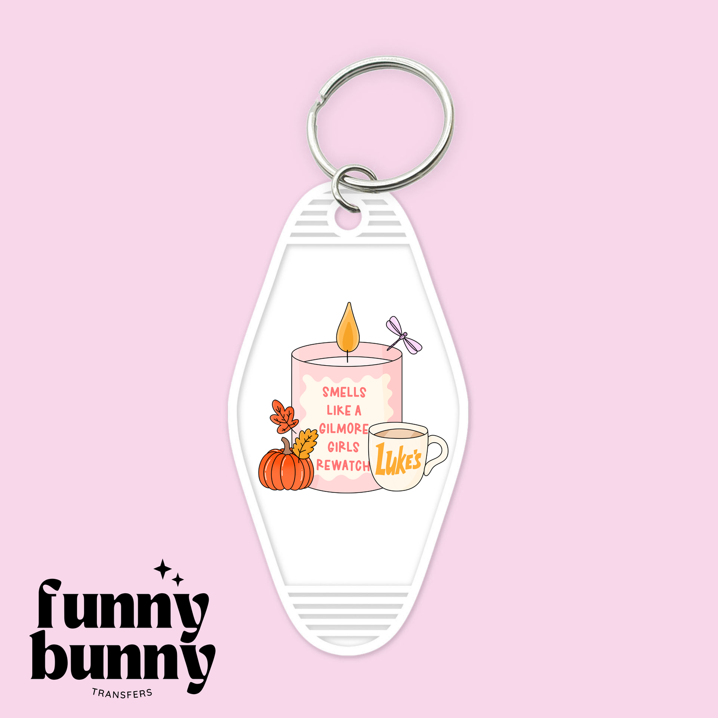 Smells Like Rewatch - Motel Keychain