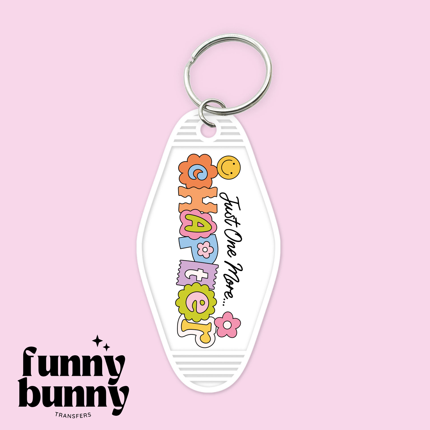 Smiley Chapter - Motel Keychain