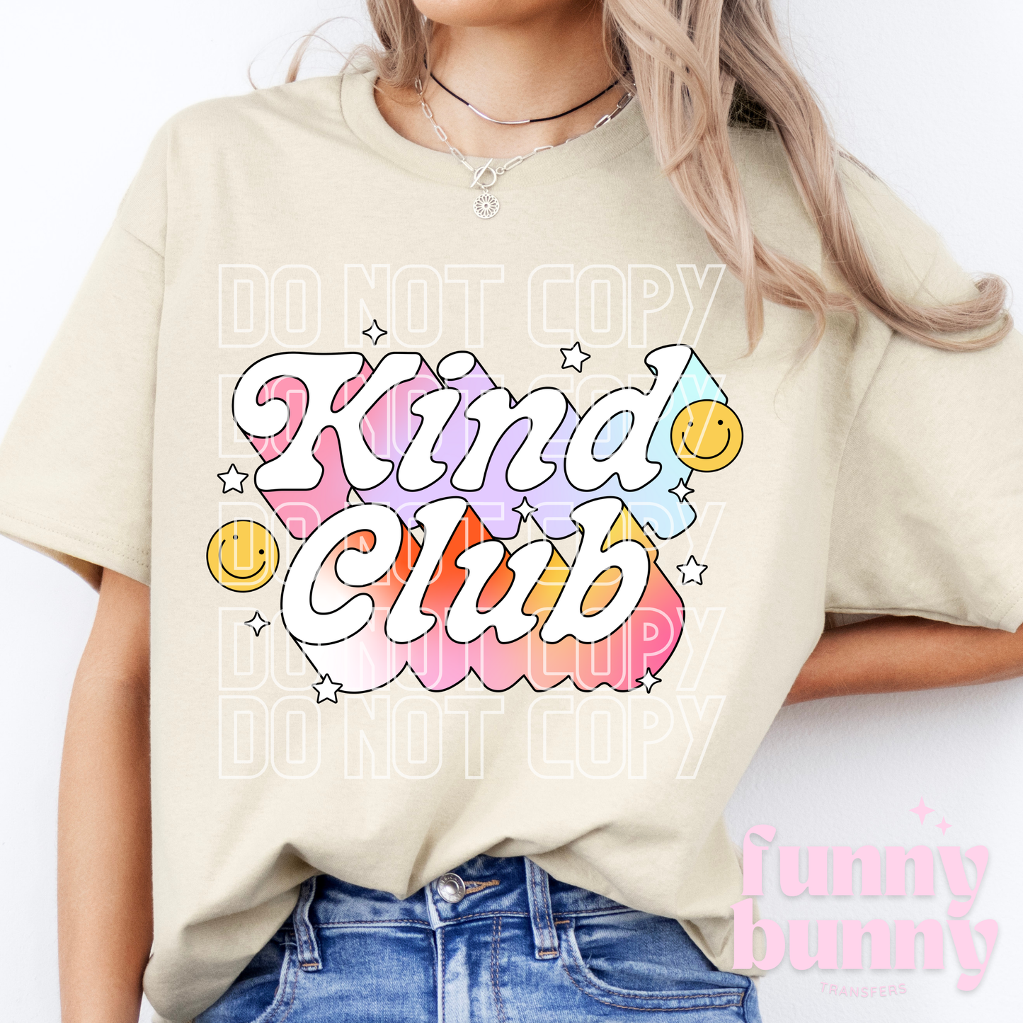 Smiley Kind Club - DTF Transfer