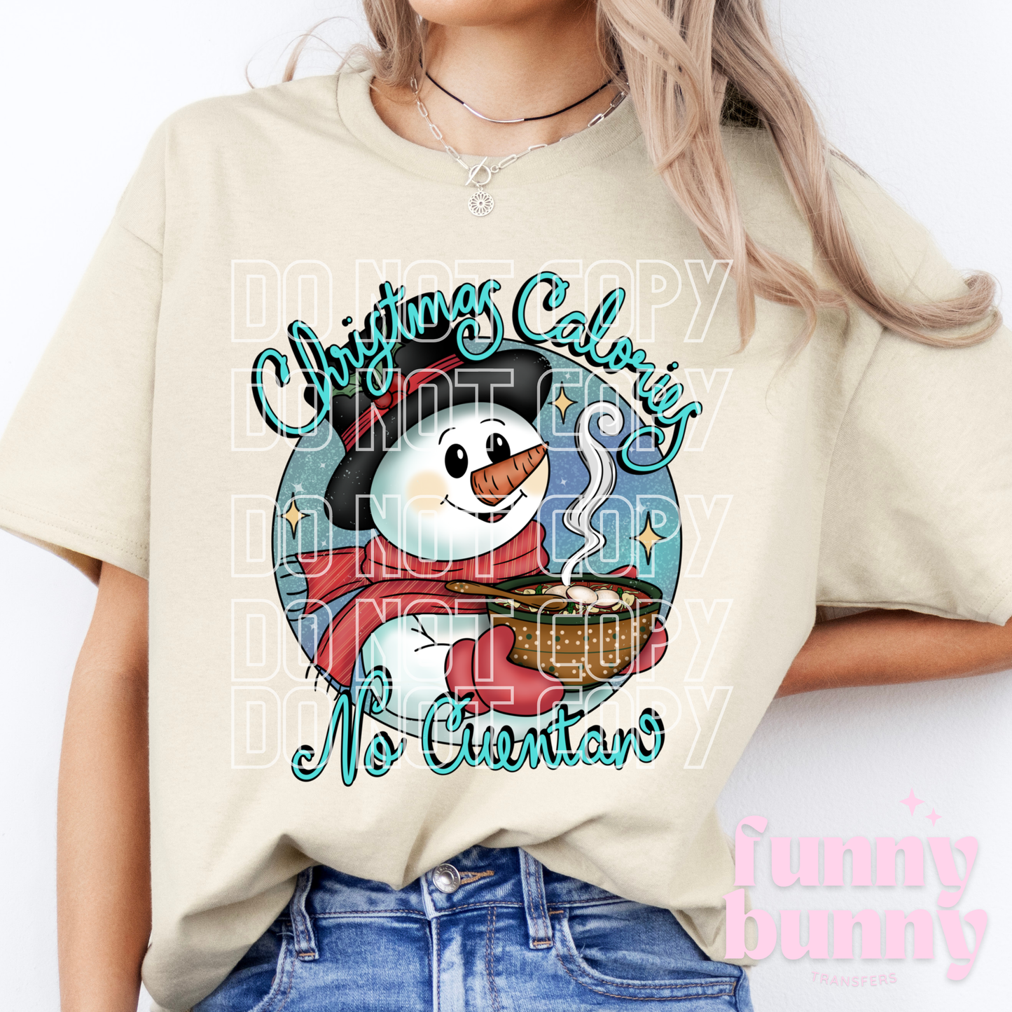 Snowman Calories - DTF Transfer