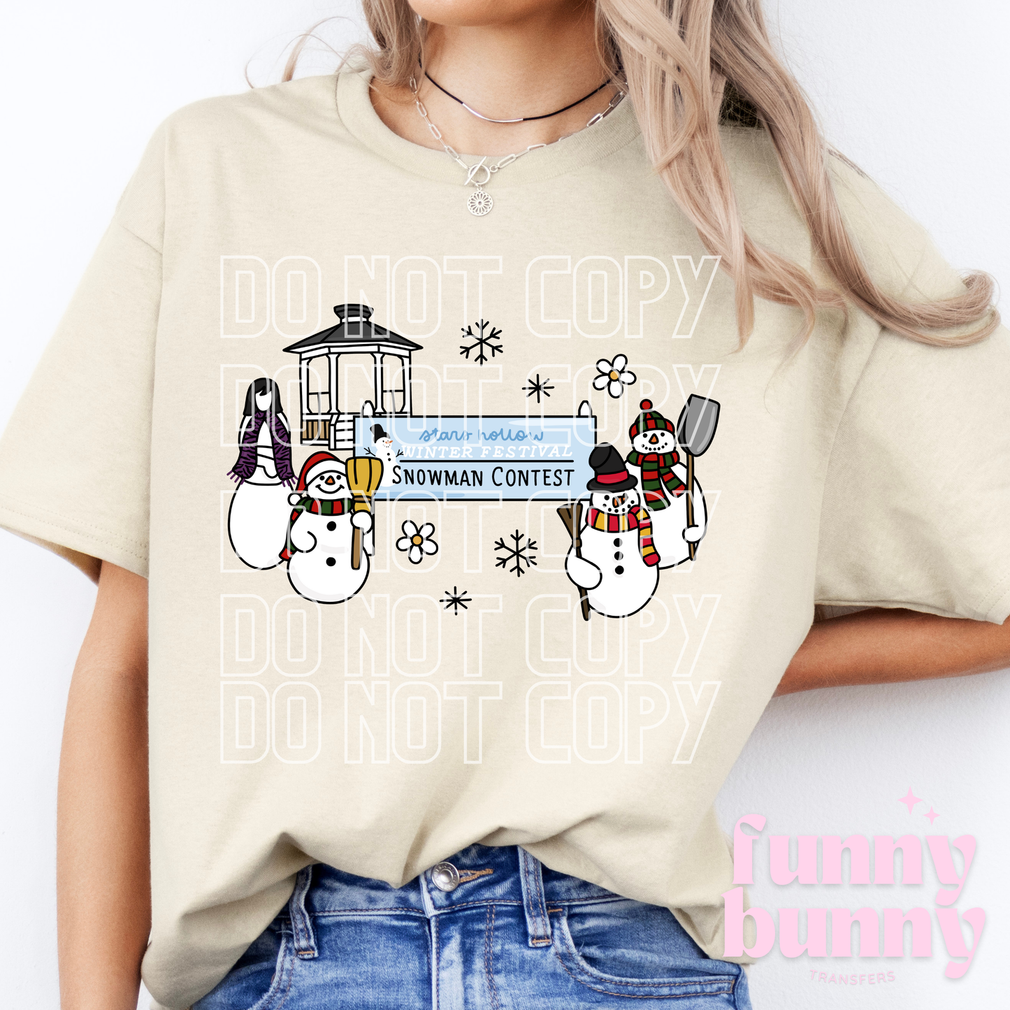 Snowman Contest - DTF Transfer