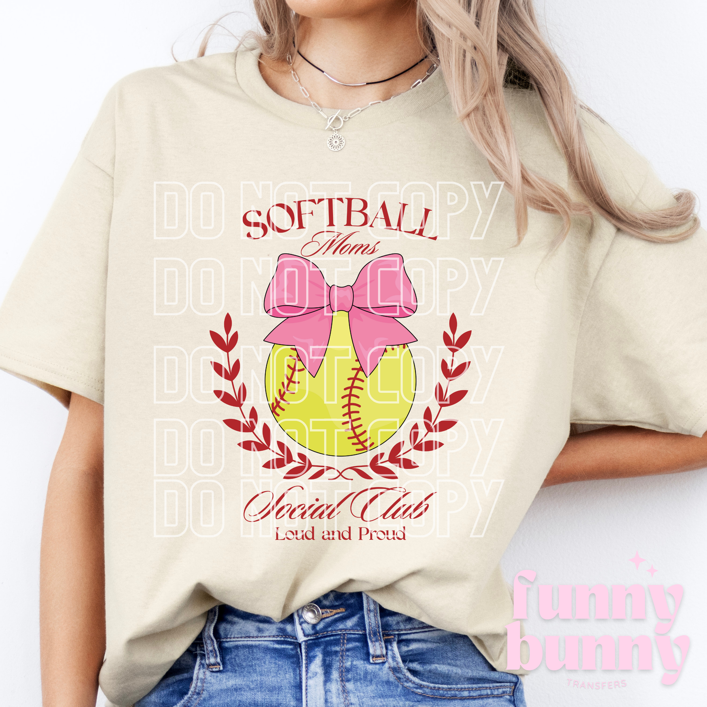 Softball Mom's Social Club - DTF Transfer