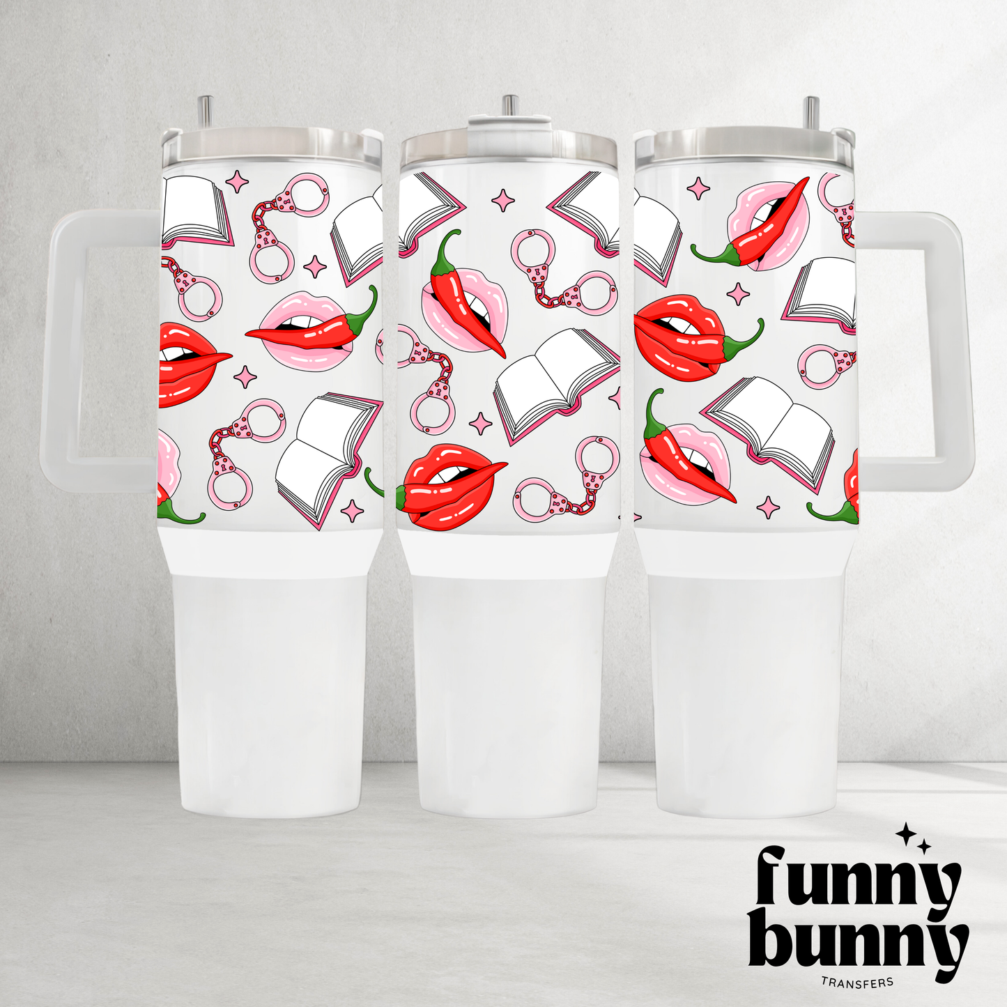 Spicy Romantic Book Club - 40oz UVDTF Tumbler Wrap