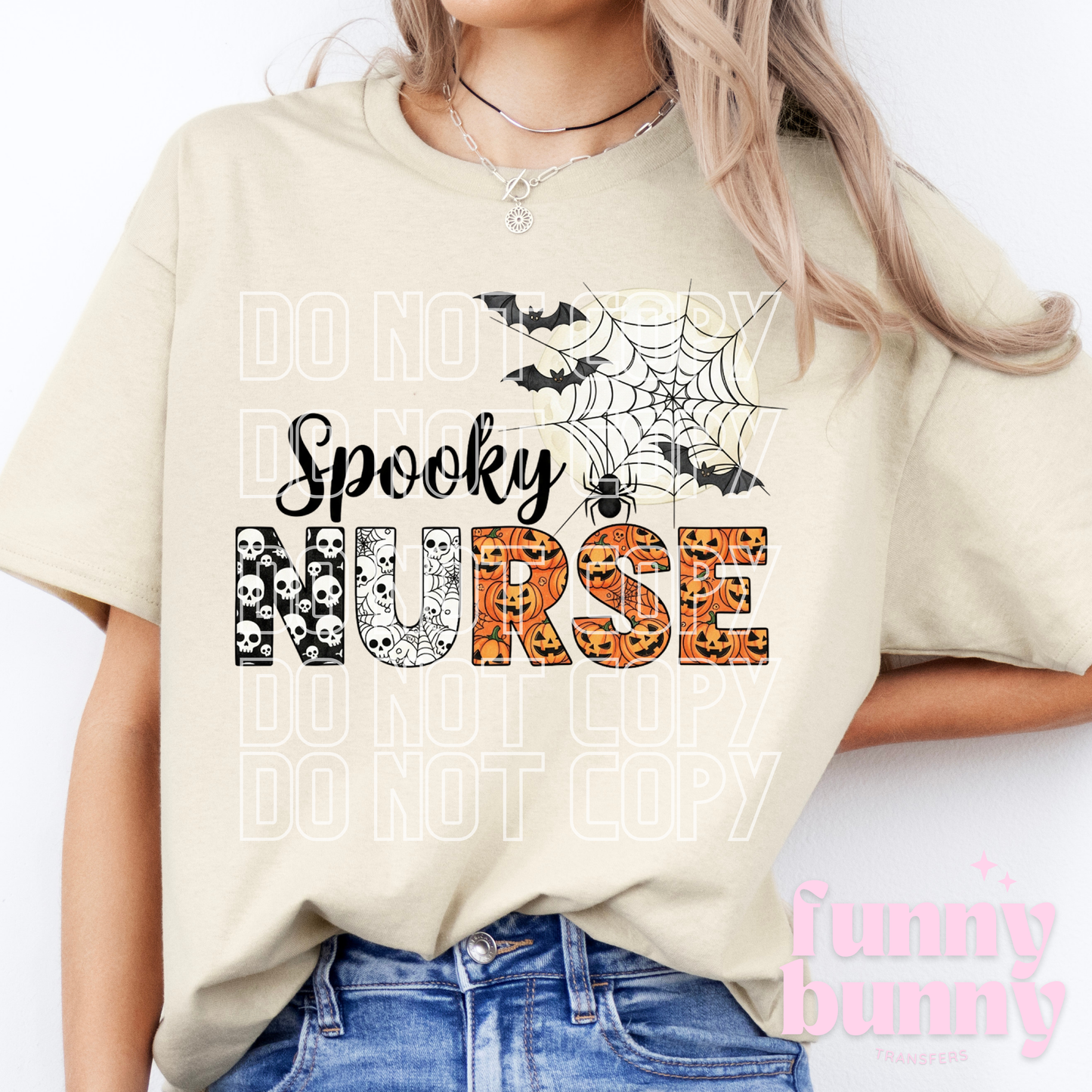 Spooky Bat Nurse - DTF Transfer