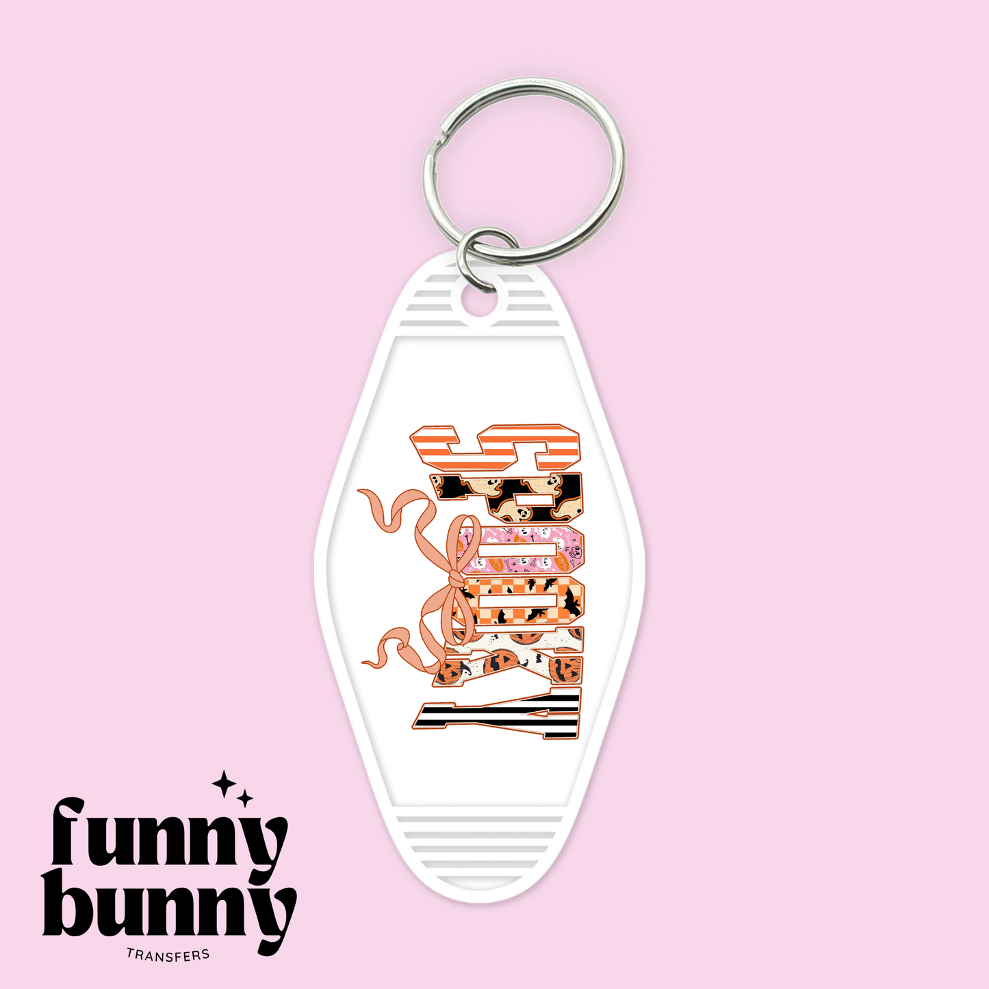 Spooky Coquette Bow - Motel Keychain