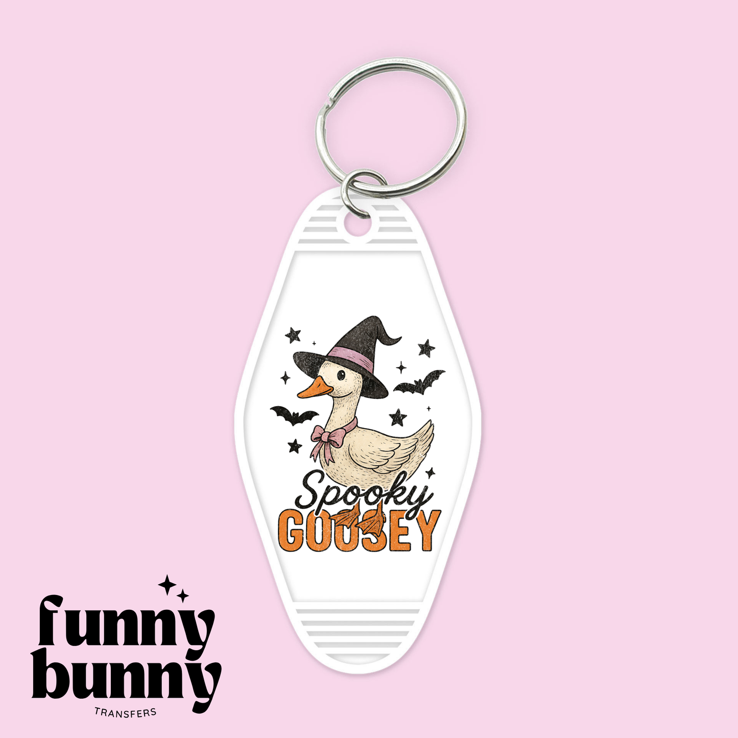 Spooky Goosey Cutie - Motel Keychain