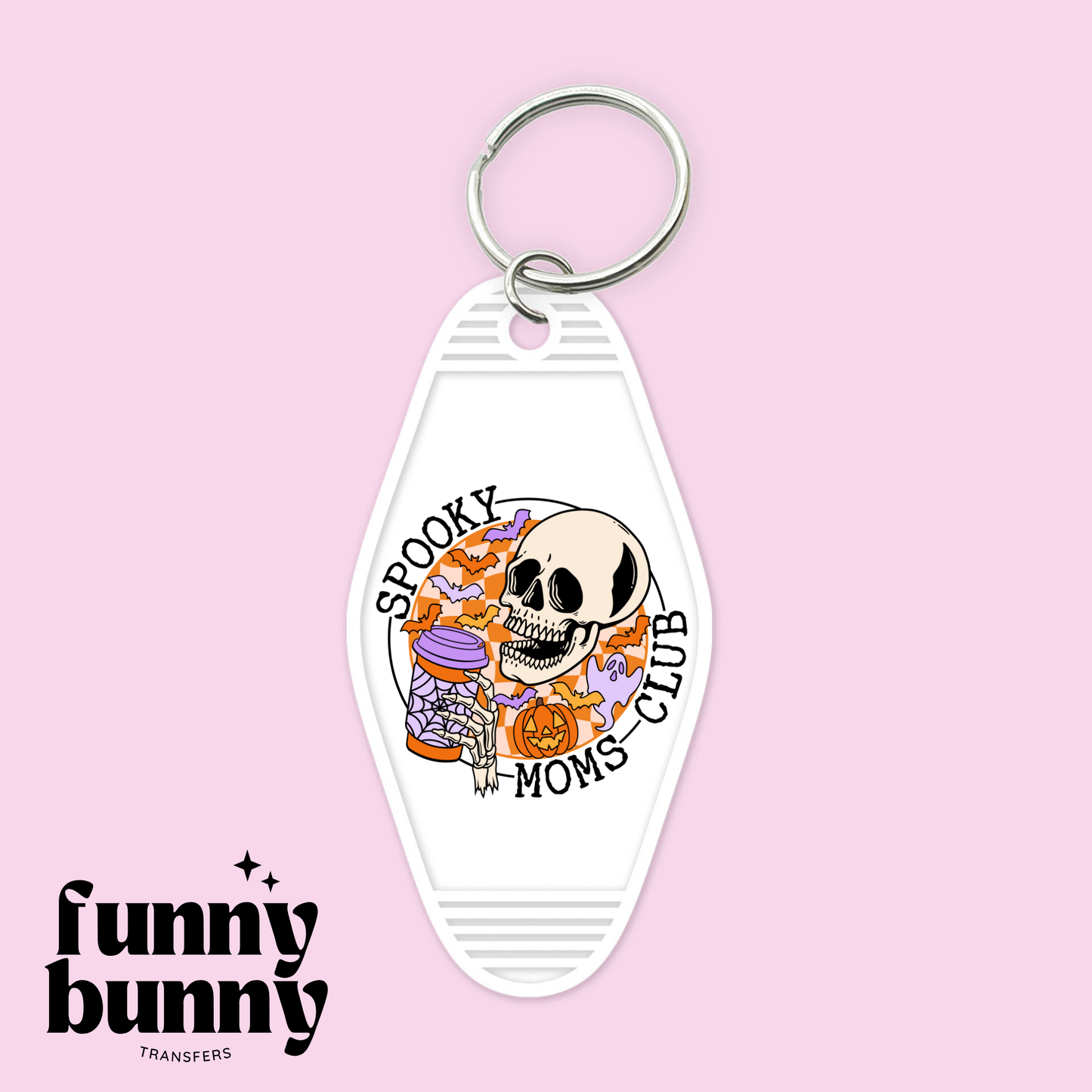 Spooky Mom Club 2.0 - Motel Keychain