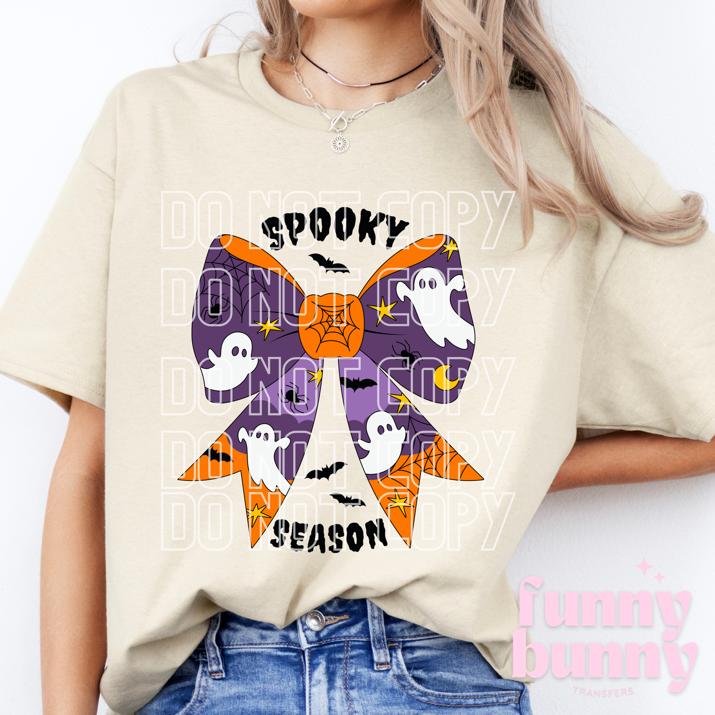 Spooky Season Bow - DTF Transfer