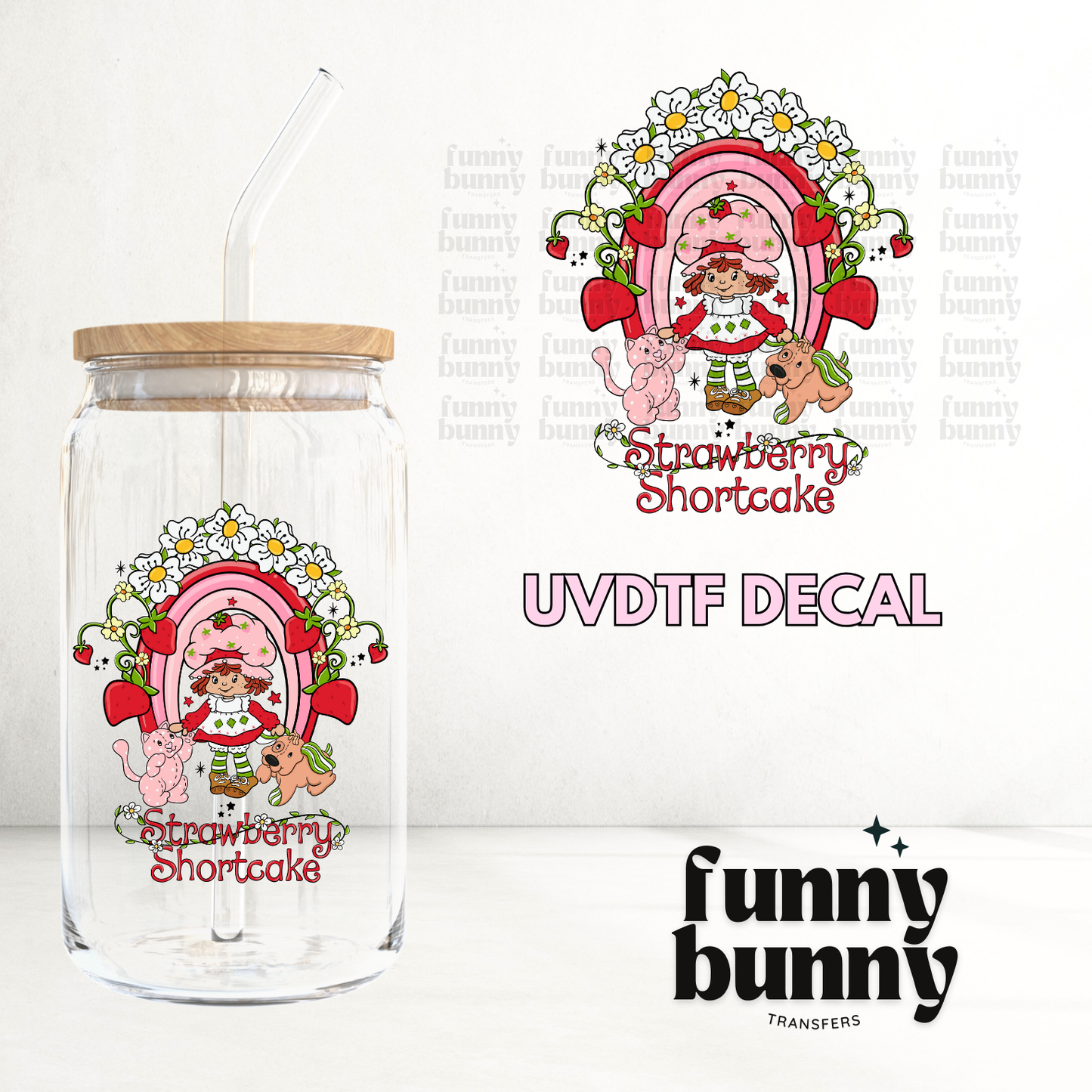 Spring Berry Girl - UVDTF Decal