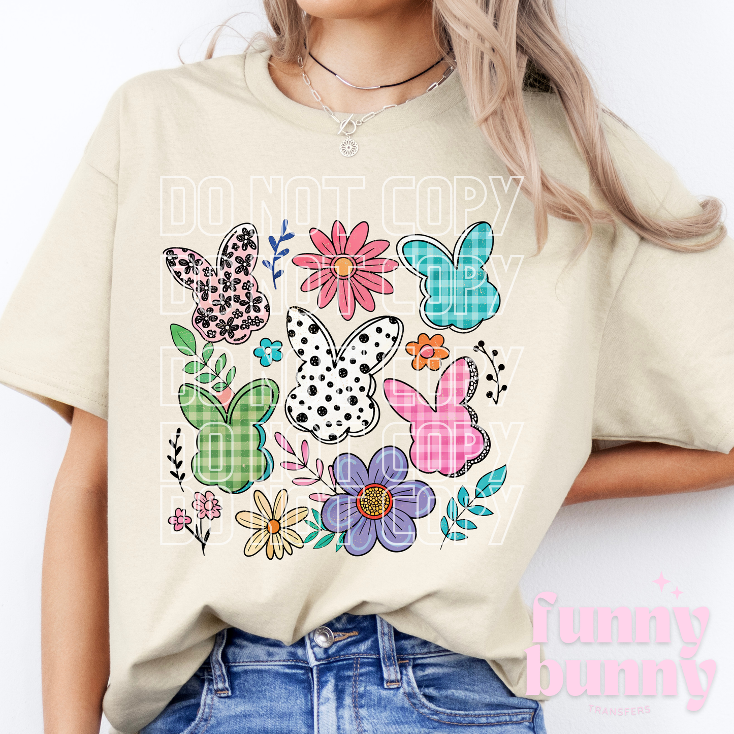 Spring Bunnies - DTF Transfer