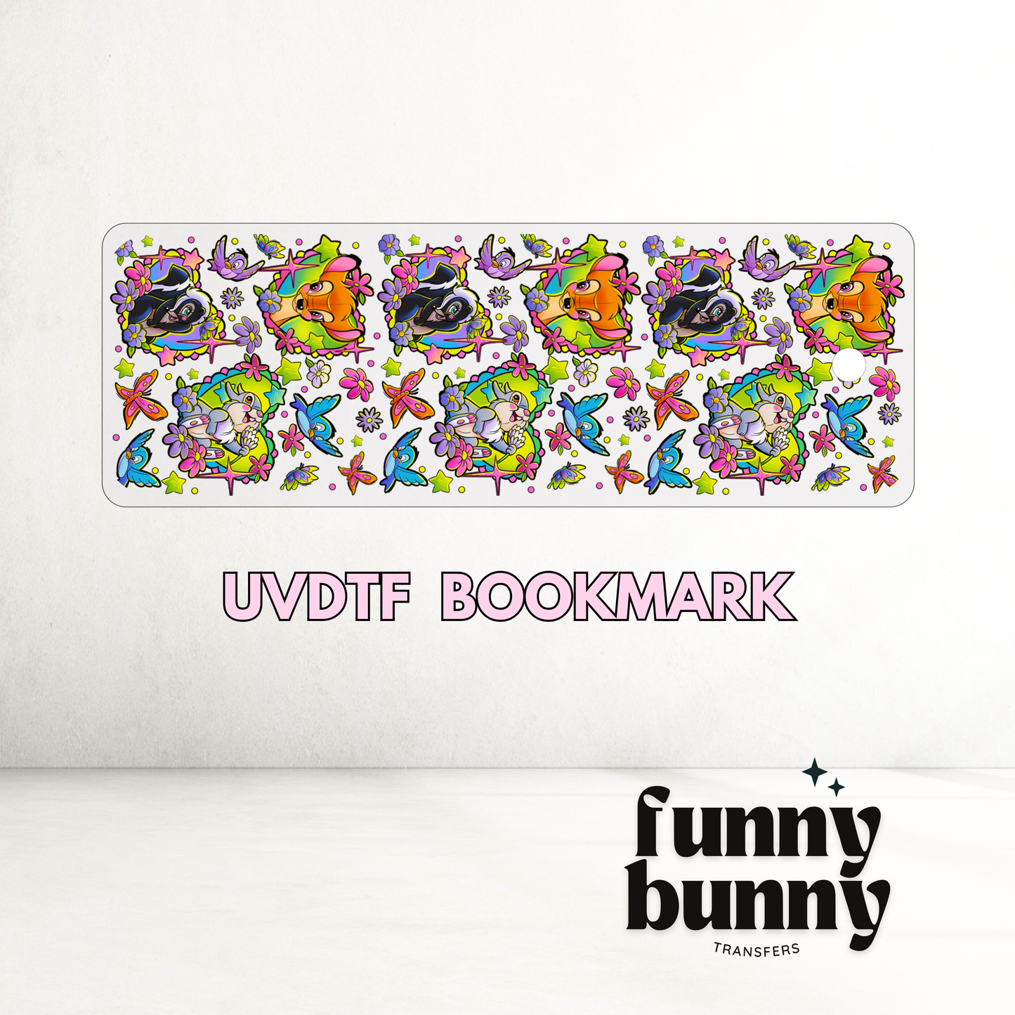 Spring Deer - UVDTF Bookmark Decal